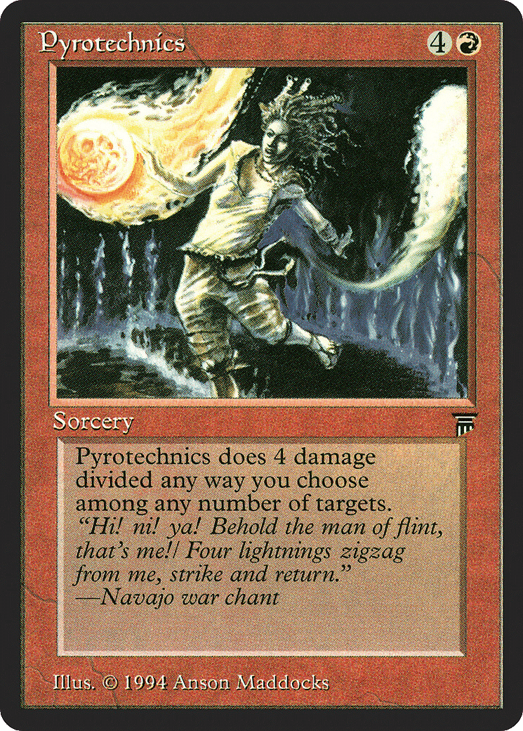 Pyrotechnics — Legends — Magic: The Gathering