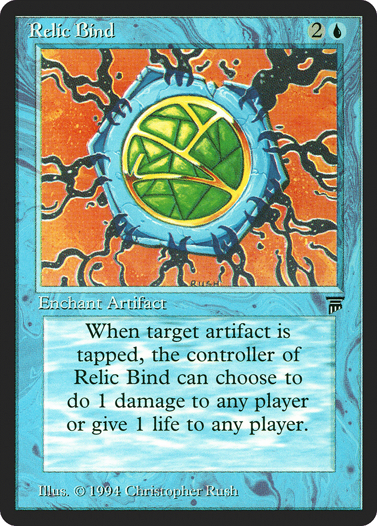 Relic Bind — Legends — Magic: The Gathering