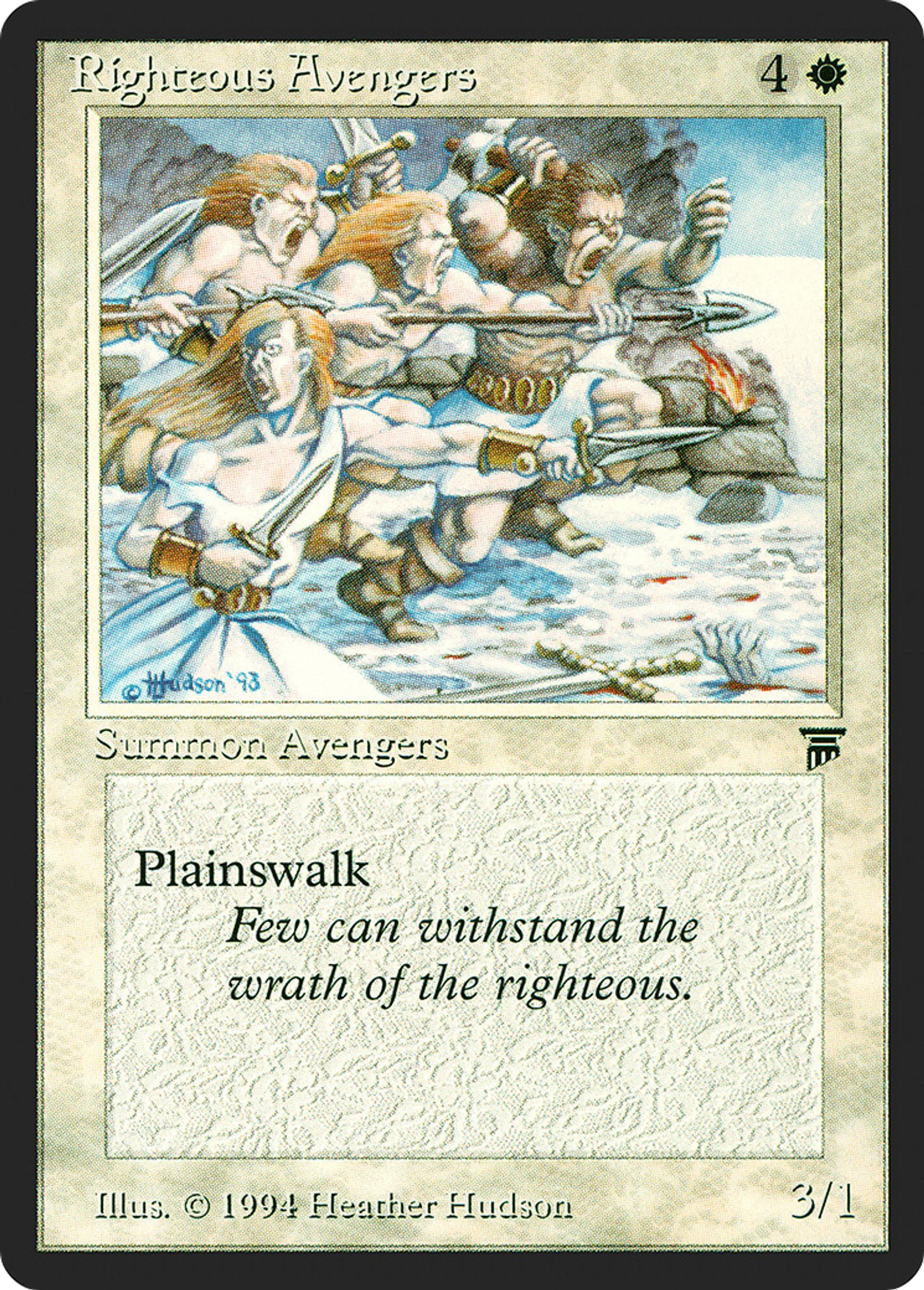 Righteous Avengers — Legends — Magic: The Gathering