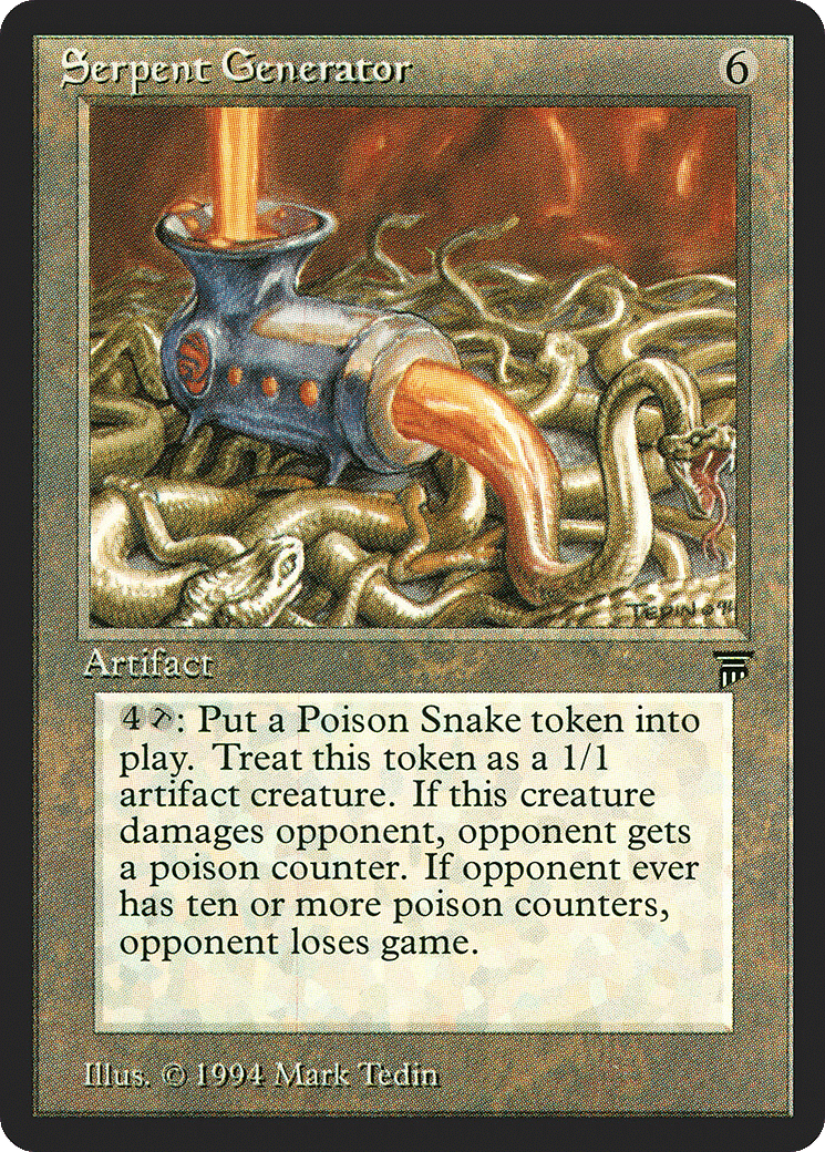 Serpent Generator — Legends — Magic: The Gathering