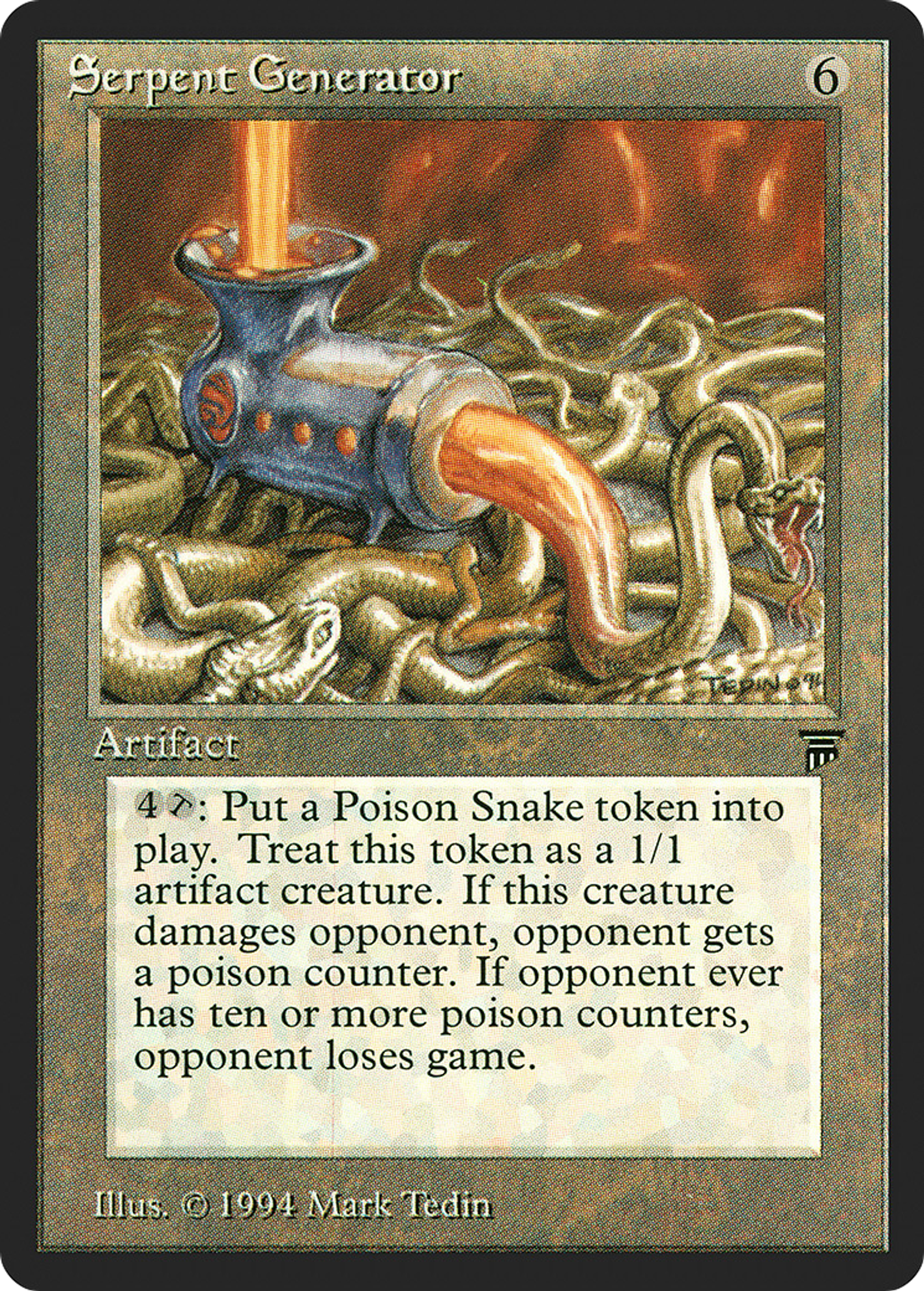 Serpent Generator — Legends — Magic: The Gathering