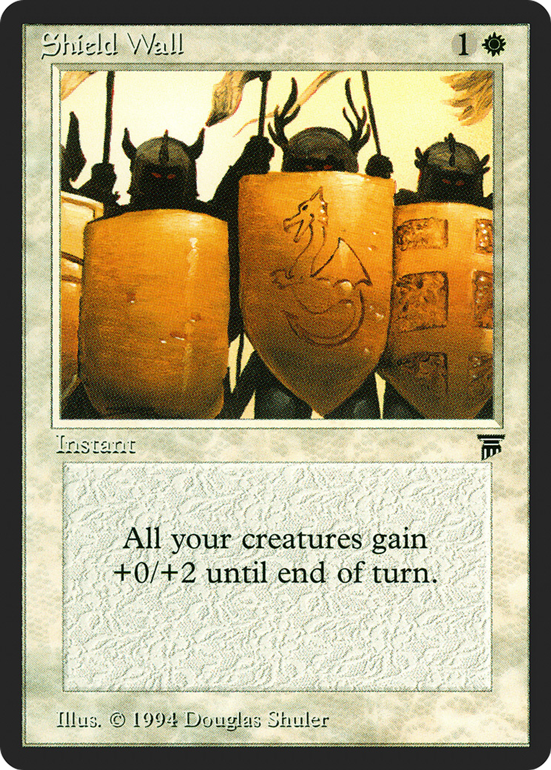 Shield Wall — Legends — Magic: The Gathering