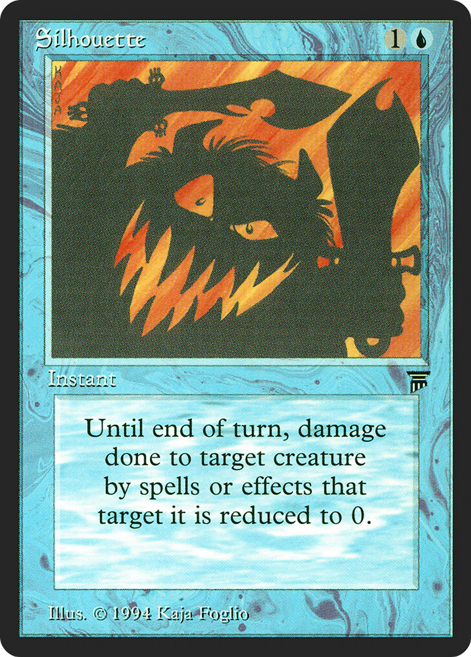 Silhouette — Legends — Magic: The Gathering