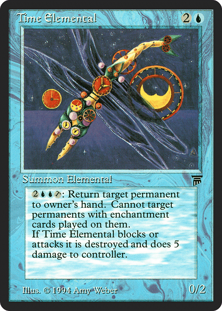 Time Elemental — Legends — Magic: The Gathering