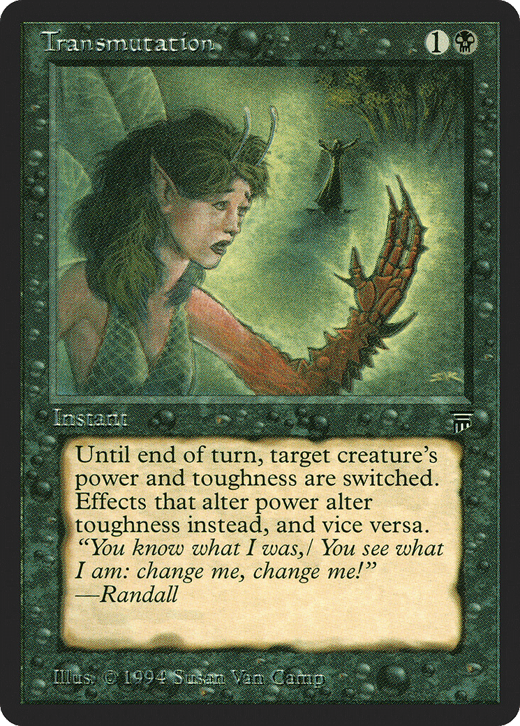 Transmutation — Legends — Magic: The Gathering