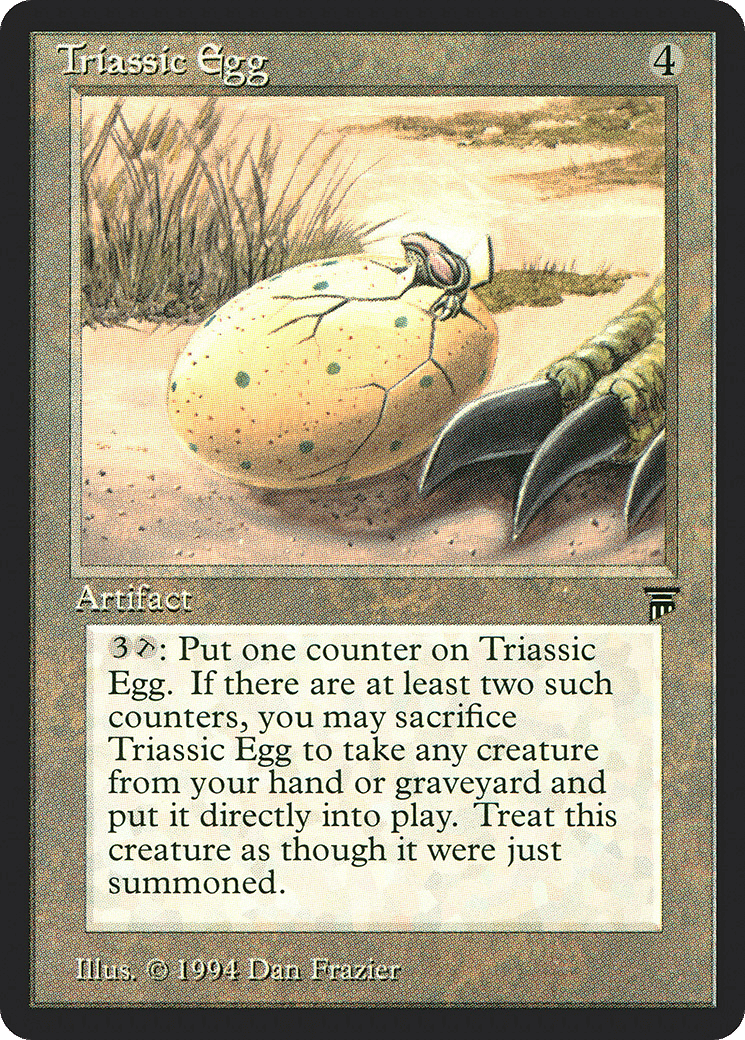 Triassic Egg — Legends — Magic: The Gathering