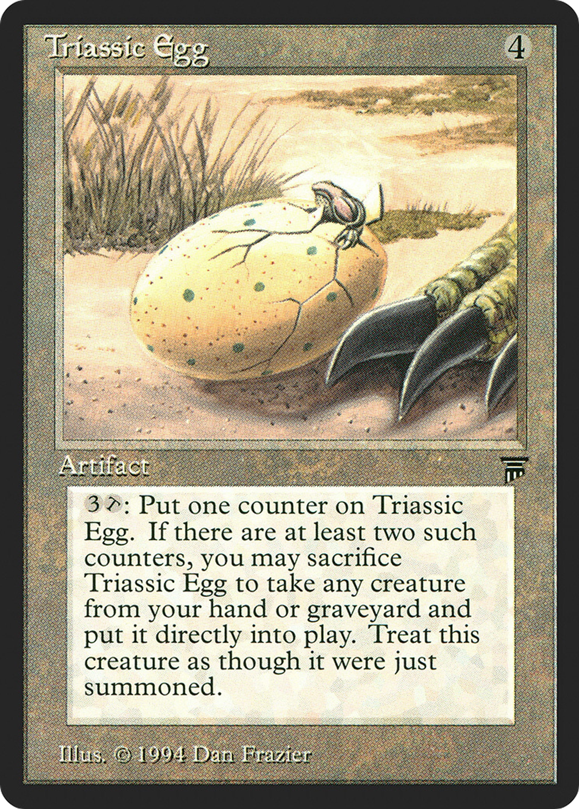 Triassic Egg — Legends — Magic: The Gathering