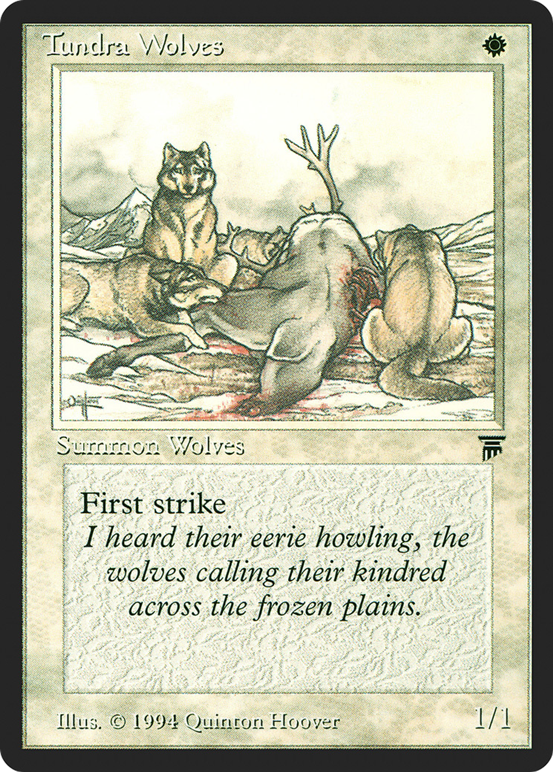 Tundra Wolves — Legends — Magic: The Gathering