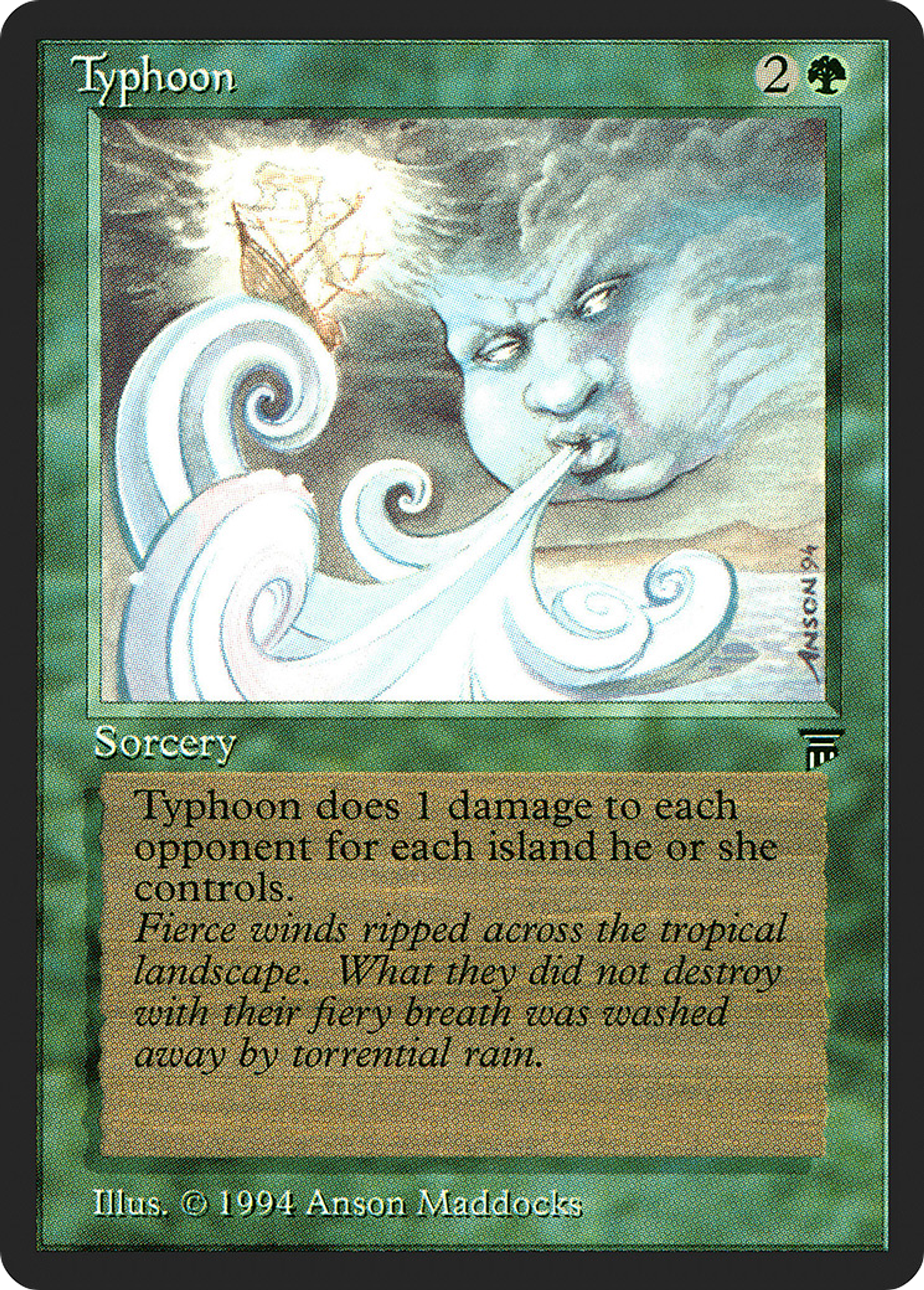 Typhoon — Legends — Magic: The Gathering