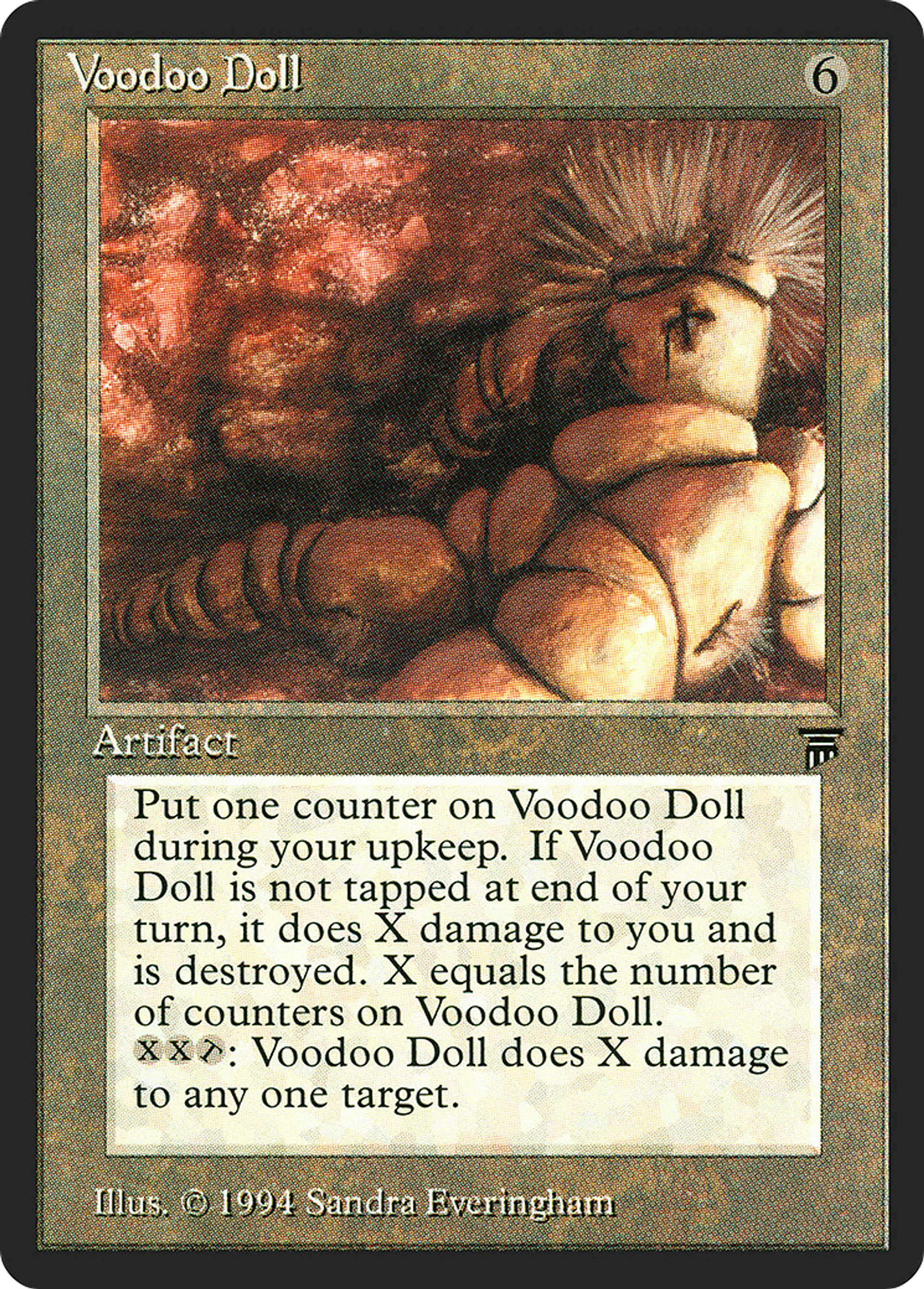 Voodoo Doll — Legends — Magic: The Gathering