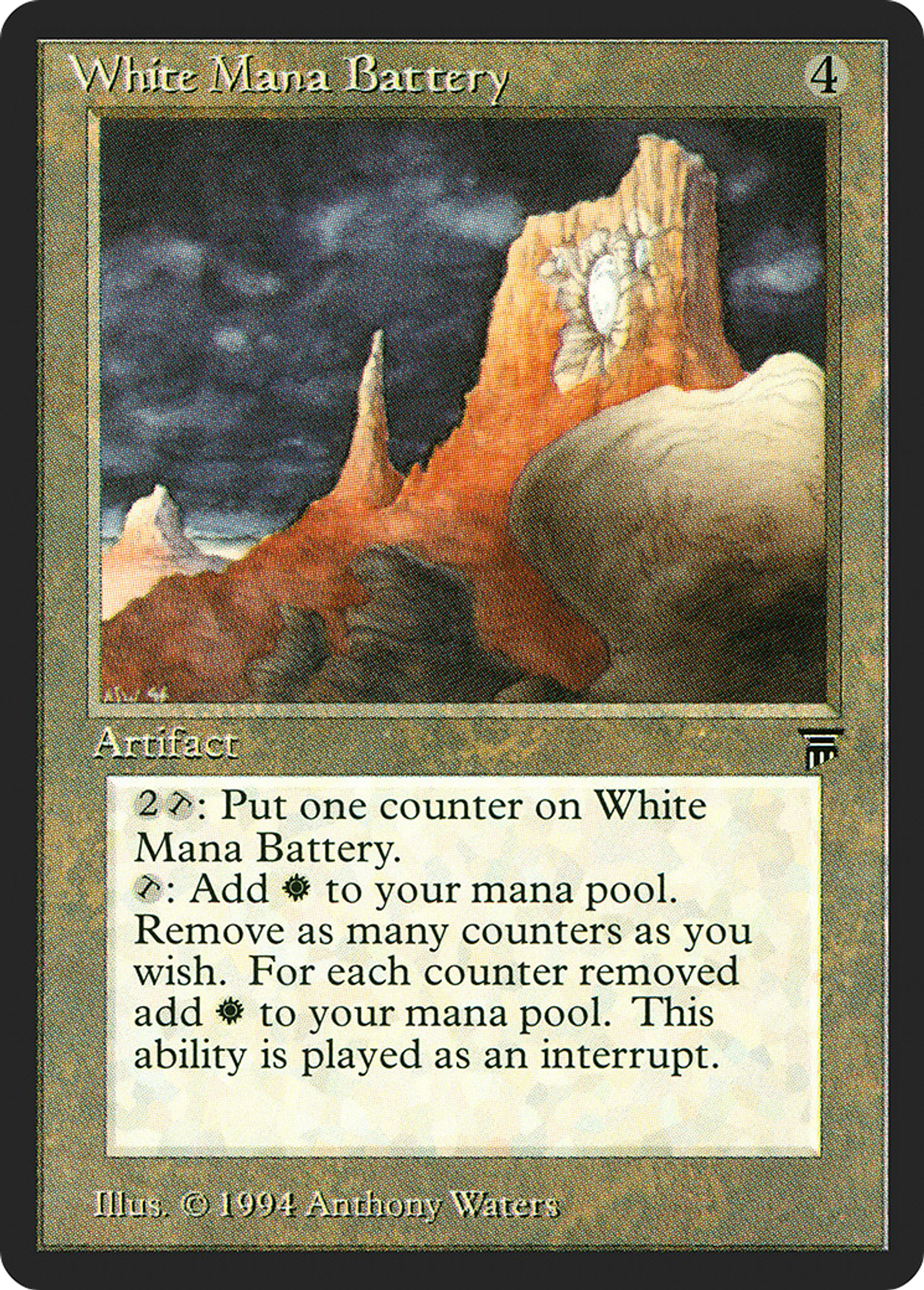 White Mana Battery — Legends — Magic: The Gathering