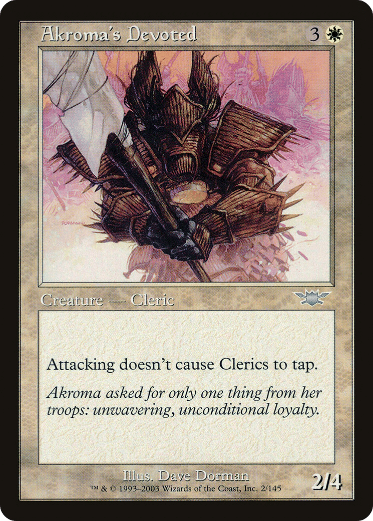 Akroma's Devoted — Legions — Magic: The Gathering