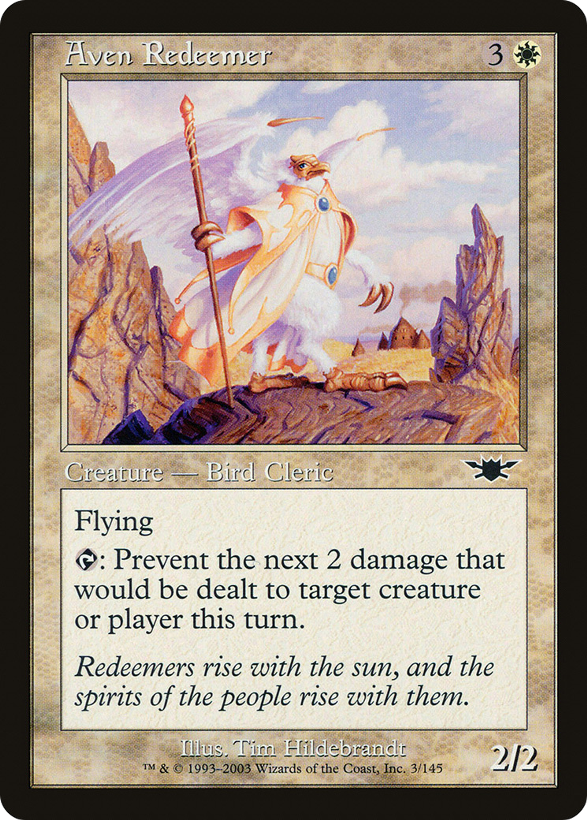 Aven Redeemer — Legions — Magic: The Gathering