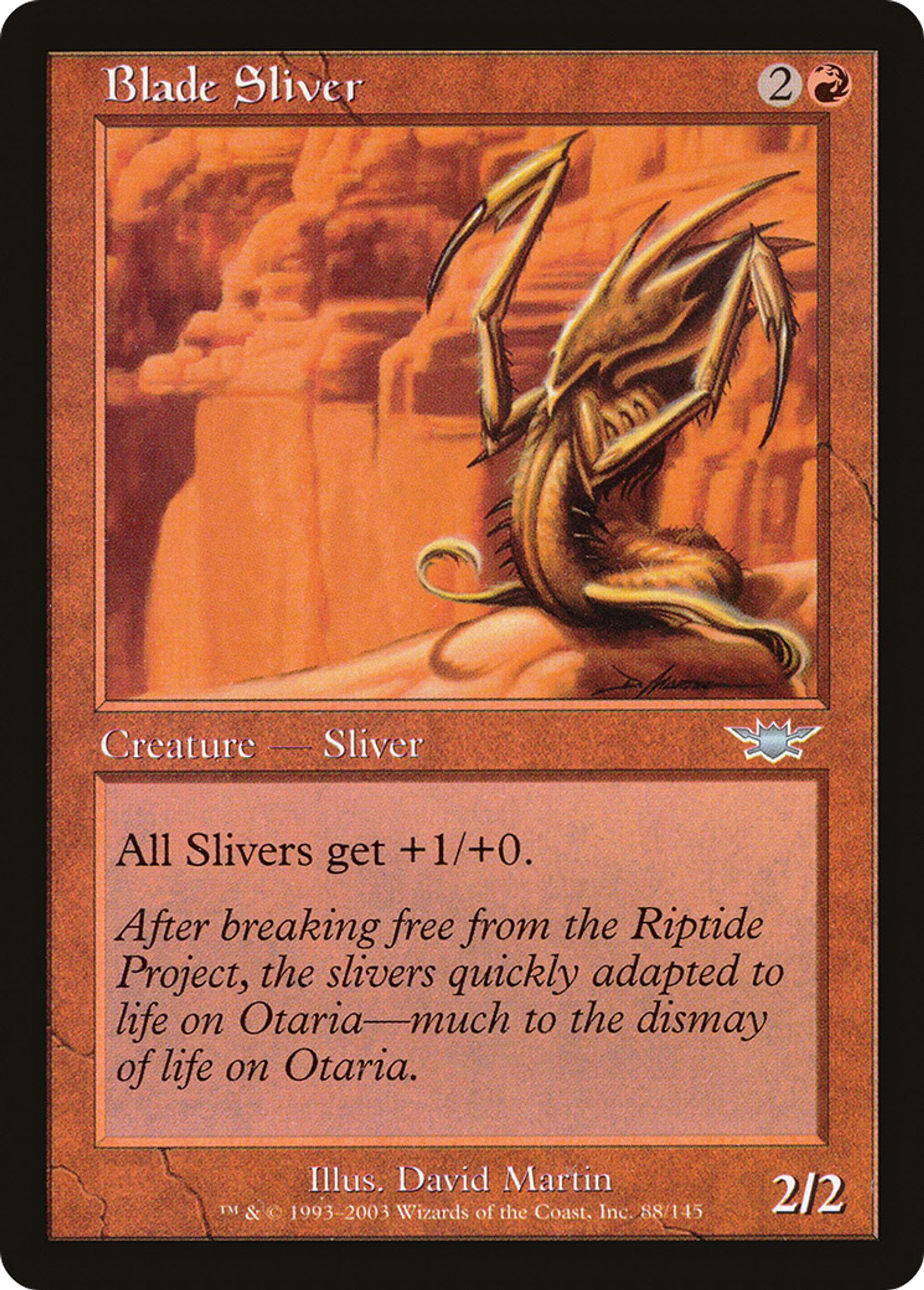 Slivoïde aiguisé — Legions — Magic: The Gathering
