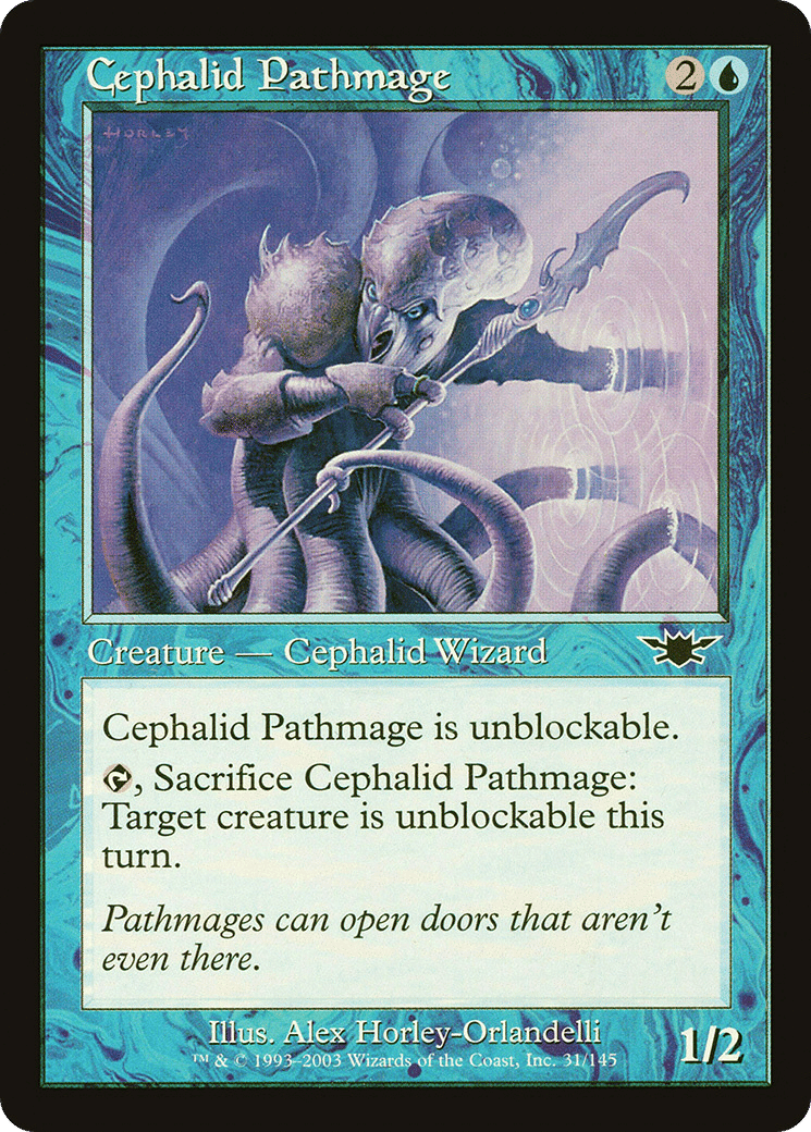 Cephalid Pathmage — Legions — Magic: The Gathering