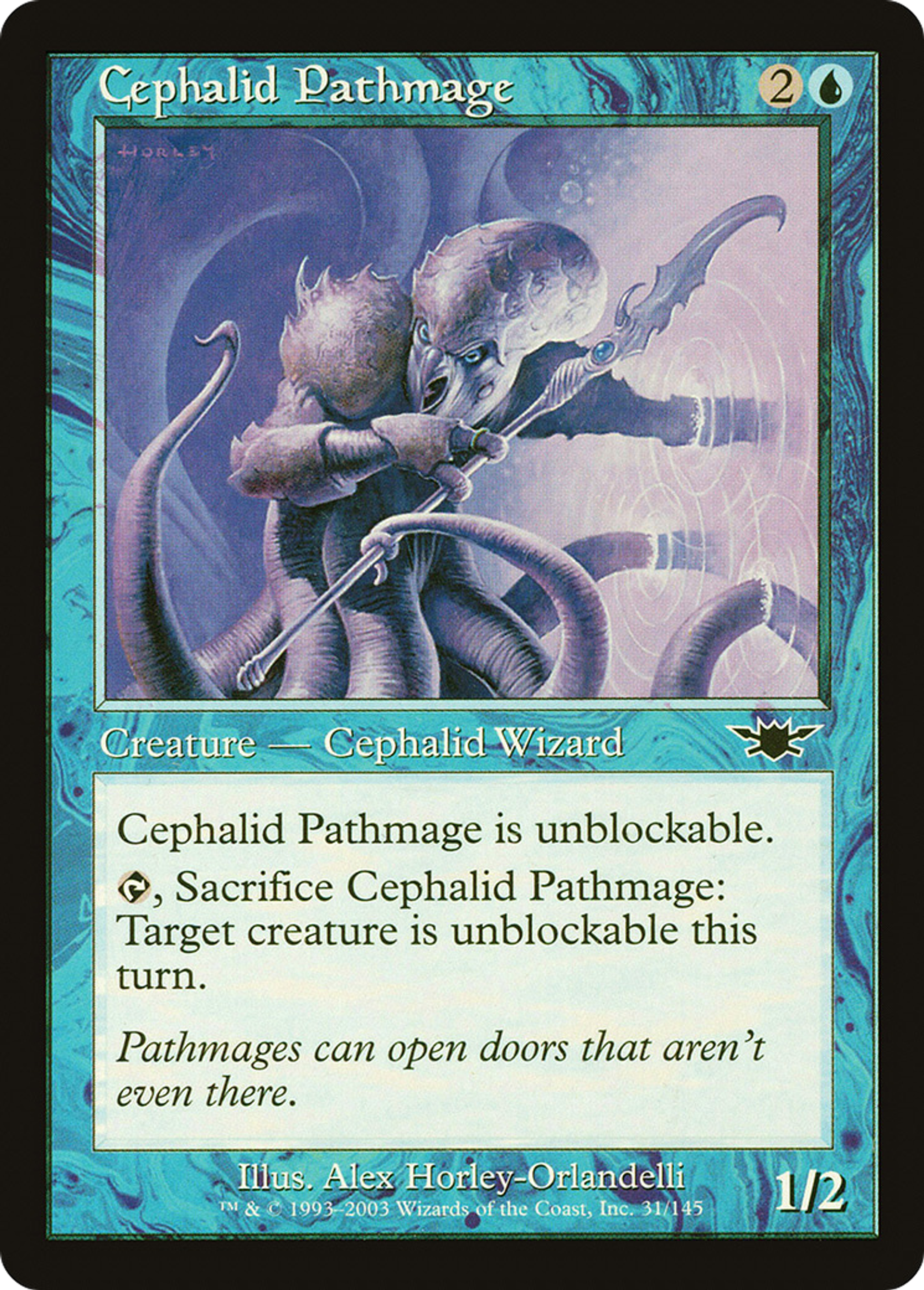 Cephalid Pathmage — Legions — Magic: The Gathering