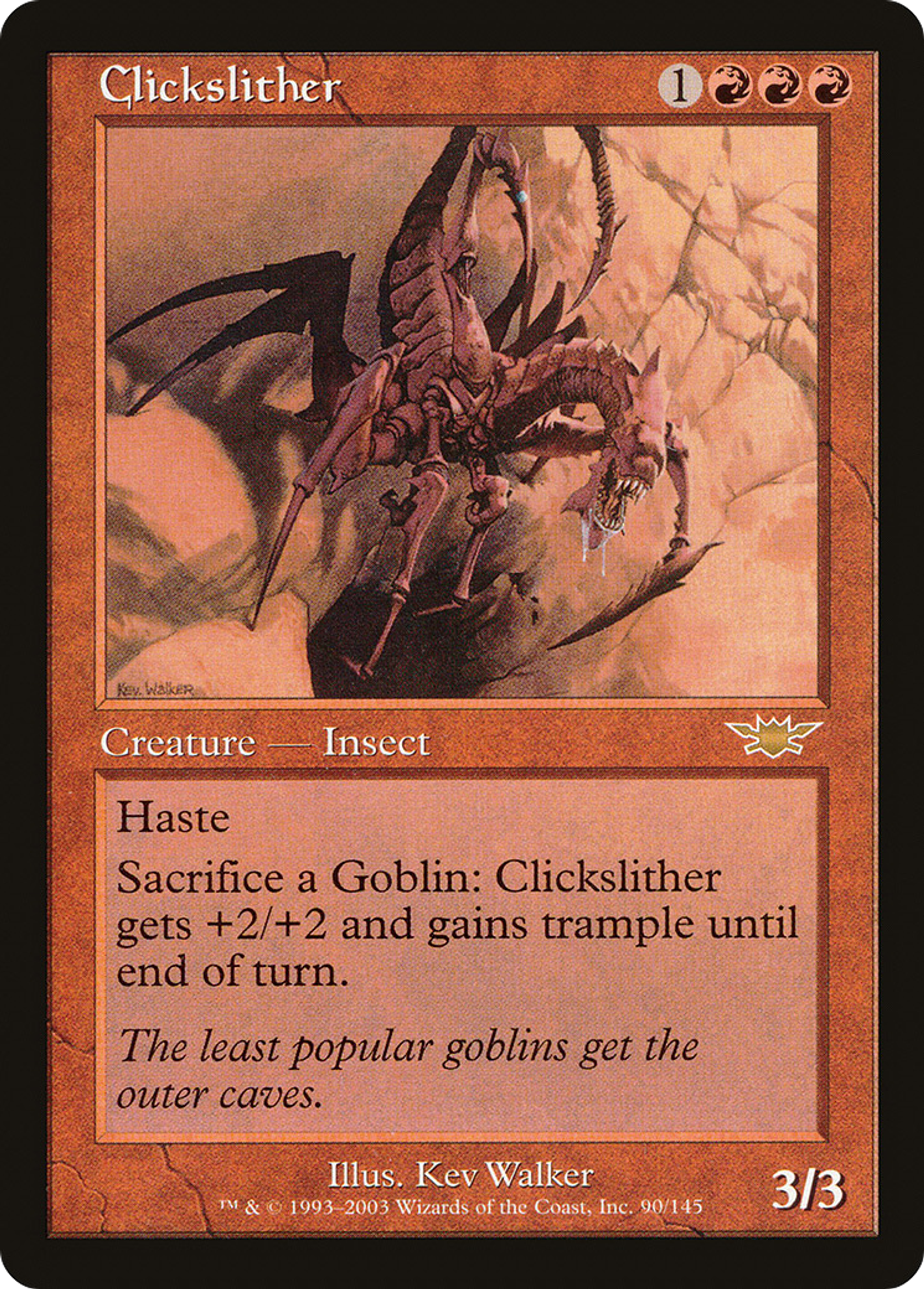 Cliqueteur rampant — Legions — Magic: The Gathering