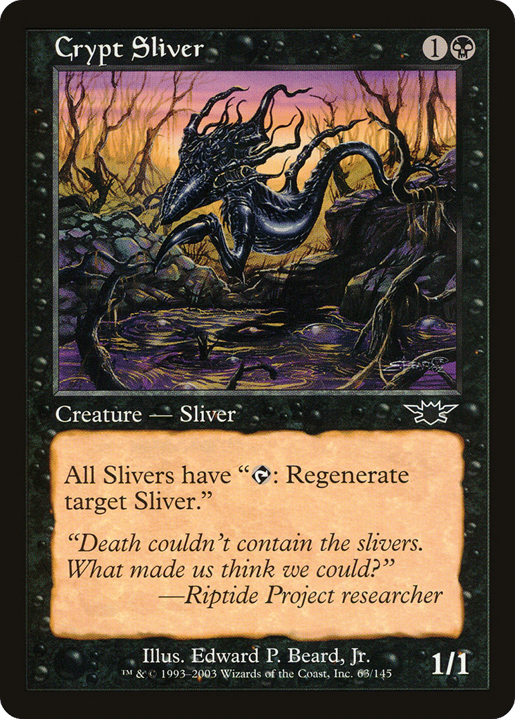 Crypt Sliver — Legions — Magic: The Gathering
