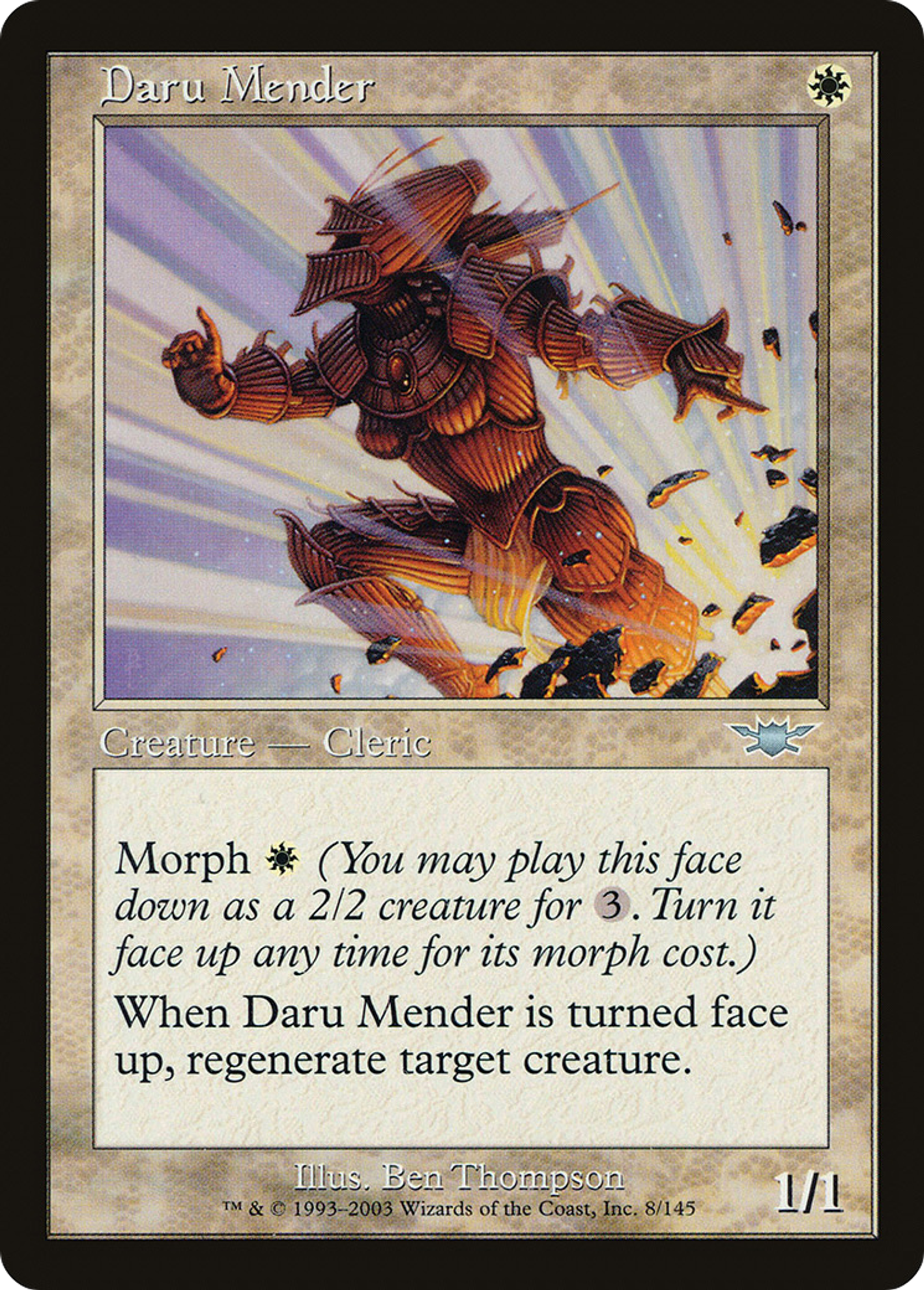 Daru Mender — Legions — Magic: The Gathering