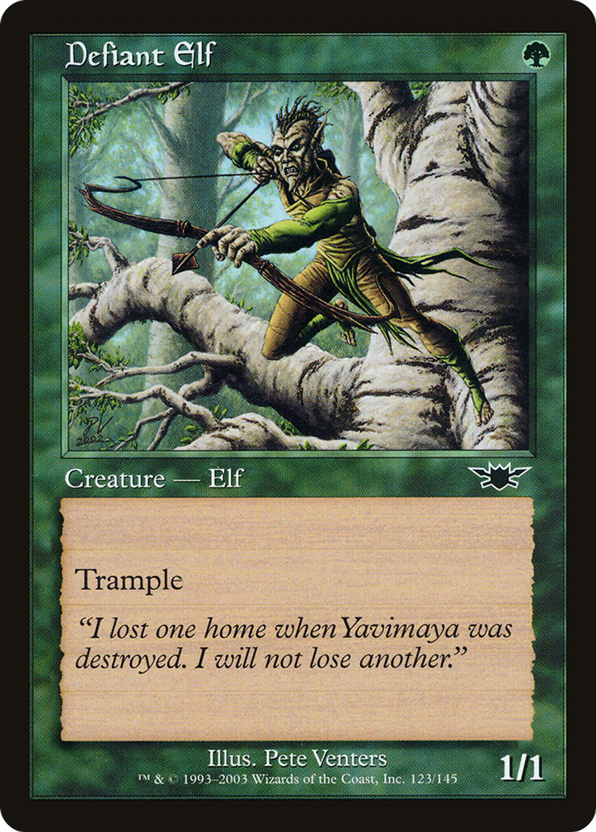 Elfe provocateur — Legions — Magic: The Gathering
