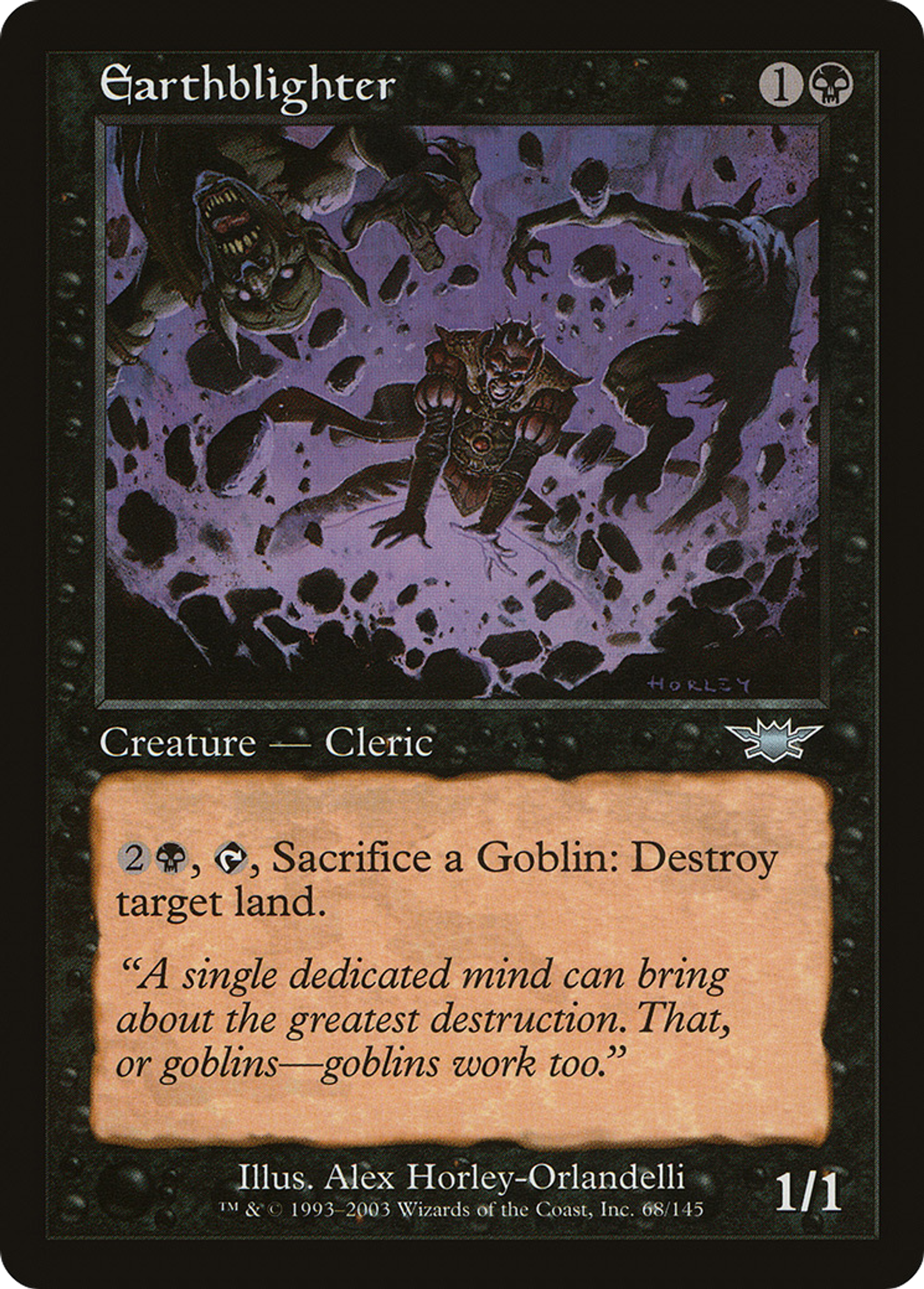 Érodeur de terre — Legions — Magic: The Gathering