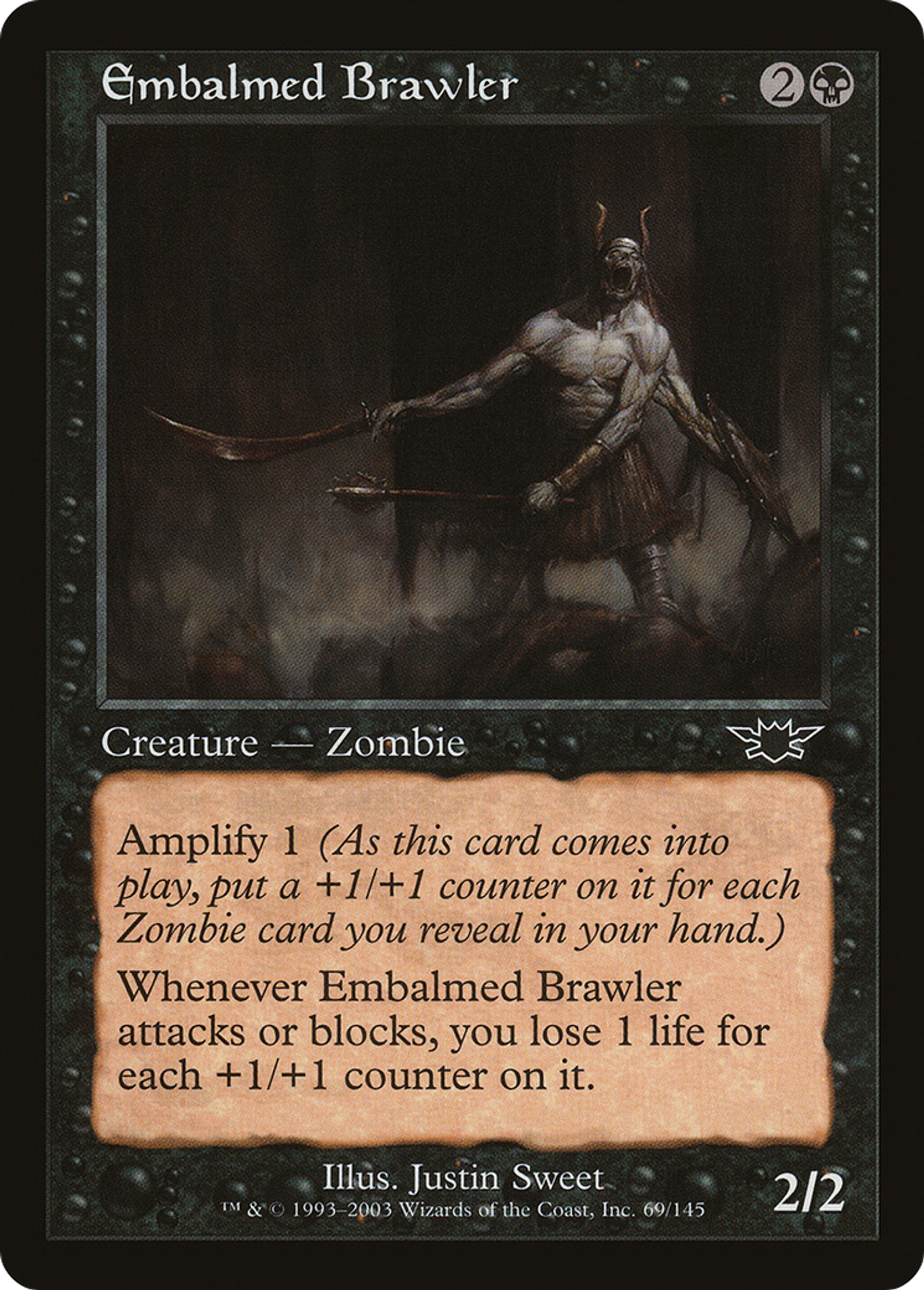 Embalmed Brawler — Legions — Magic: The Gathering