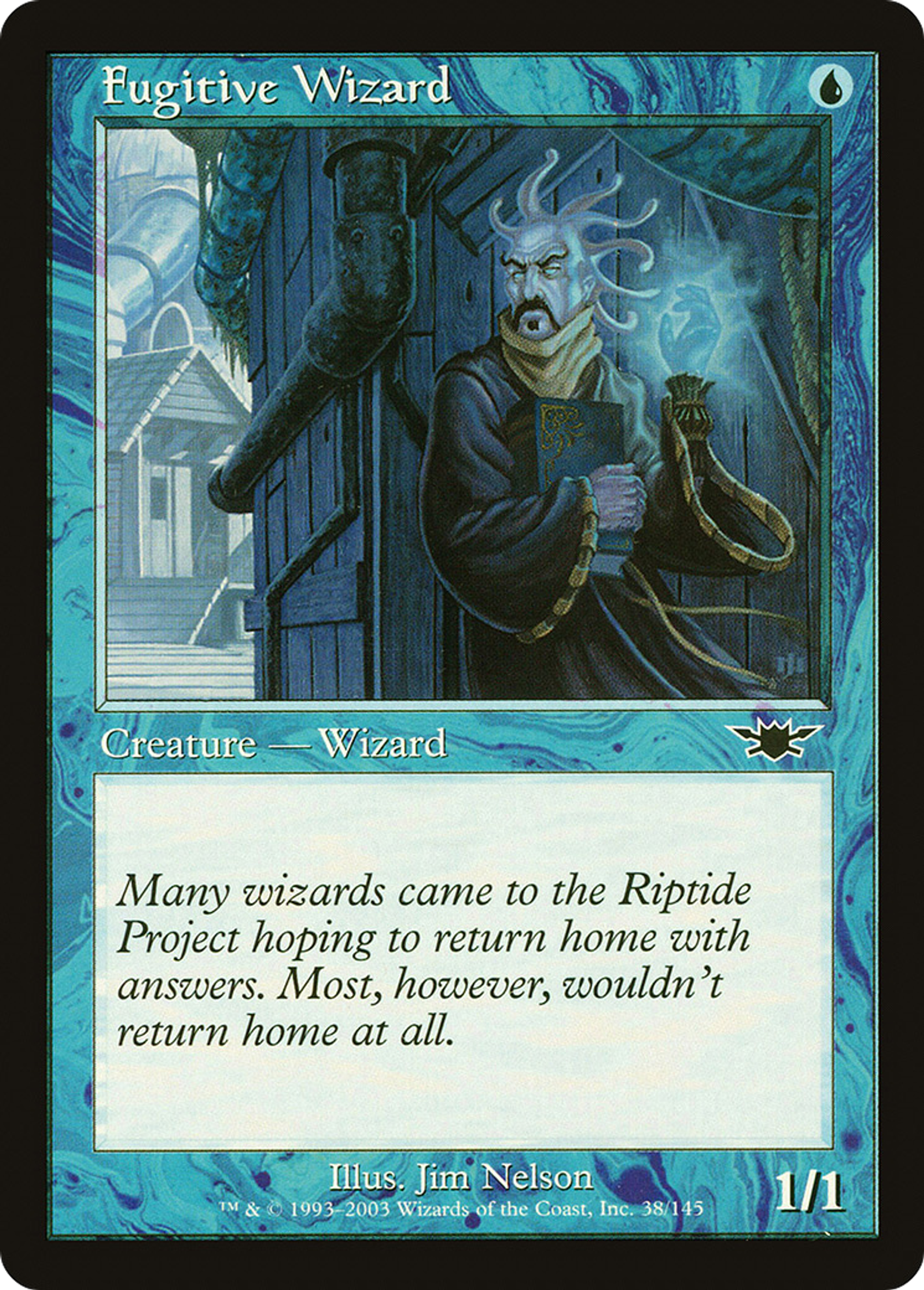 Fugitive Wizard — Legions — Magic: The Gathering