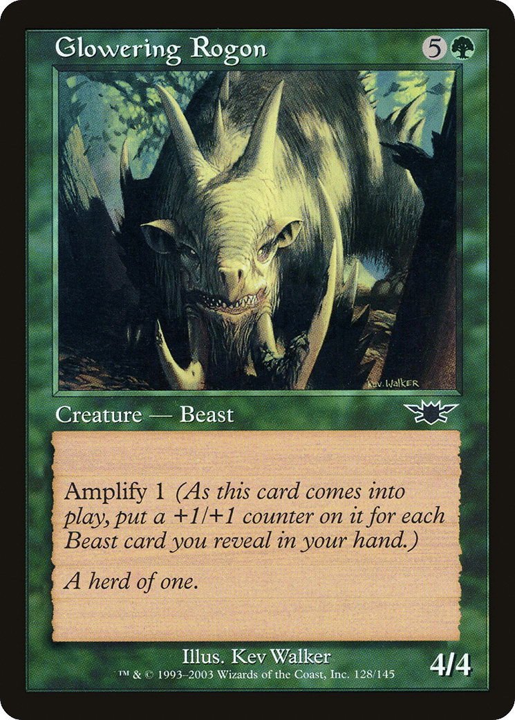 Glowering Rogon — Legions — Magic: The Gathering