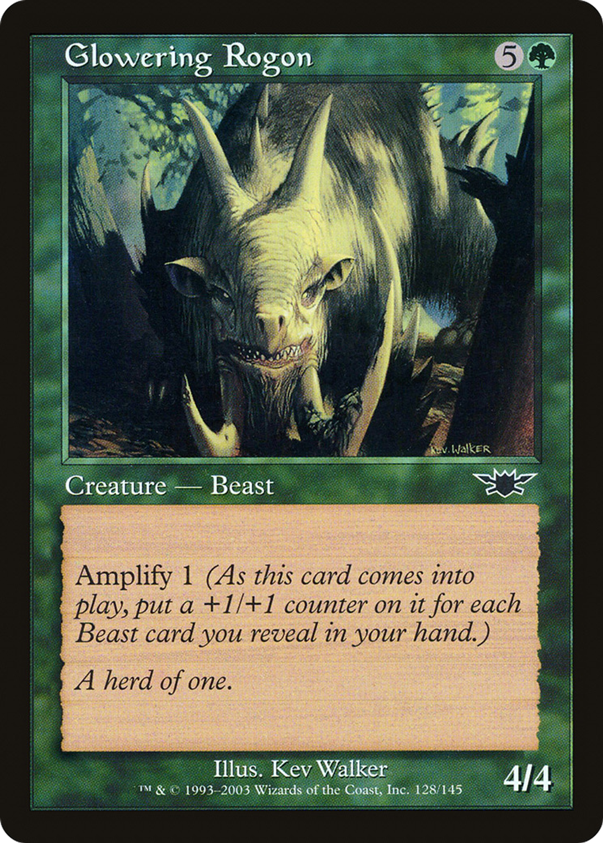 Rogon courroucé — Legions — Magic: The Gathering