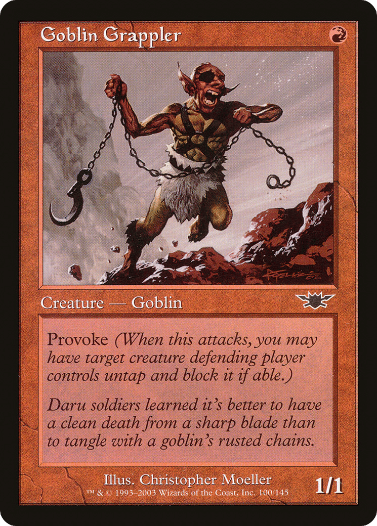Goblin Grappler — Legions — Magic: The Gathering