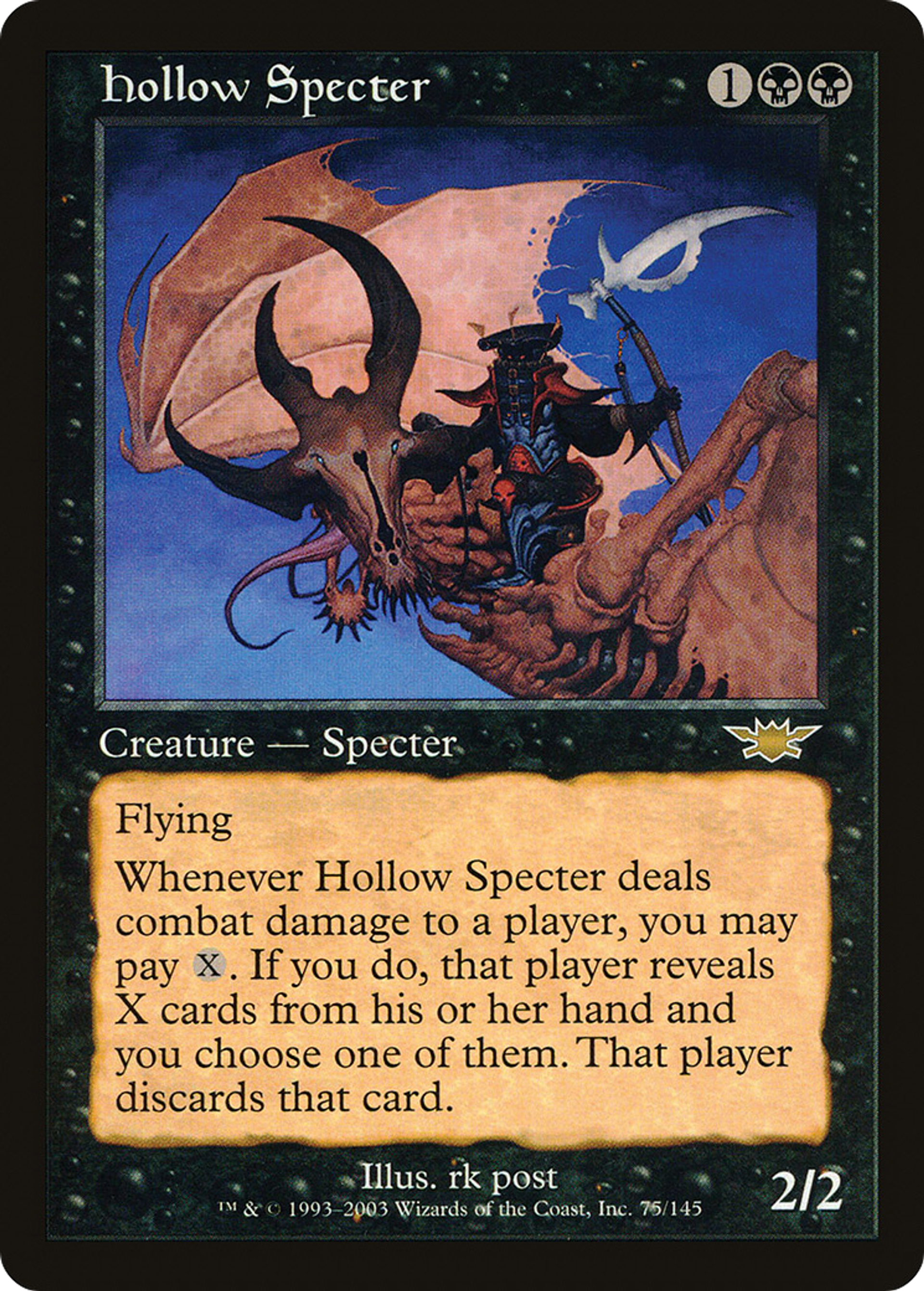 Spectre creux — Legions — Magic: The Gathering