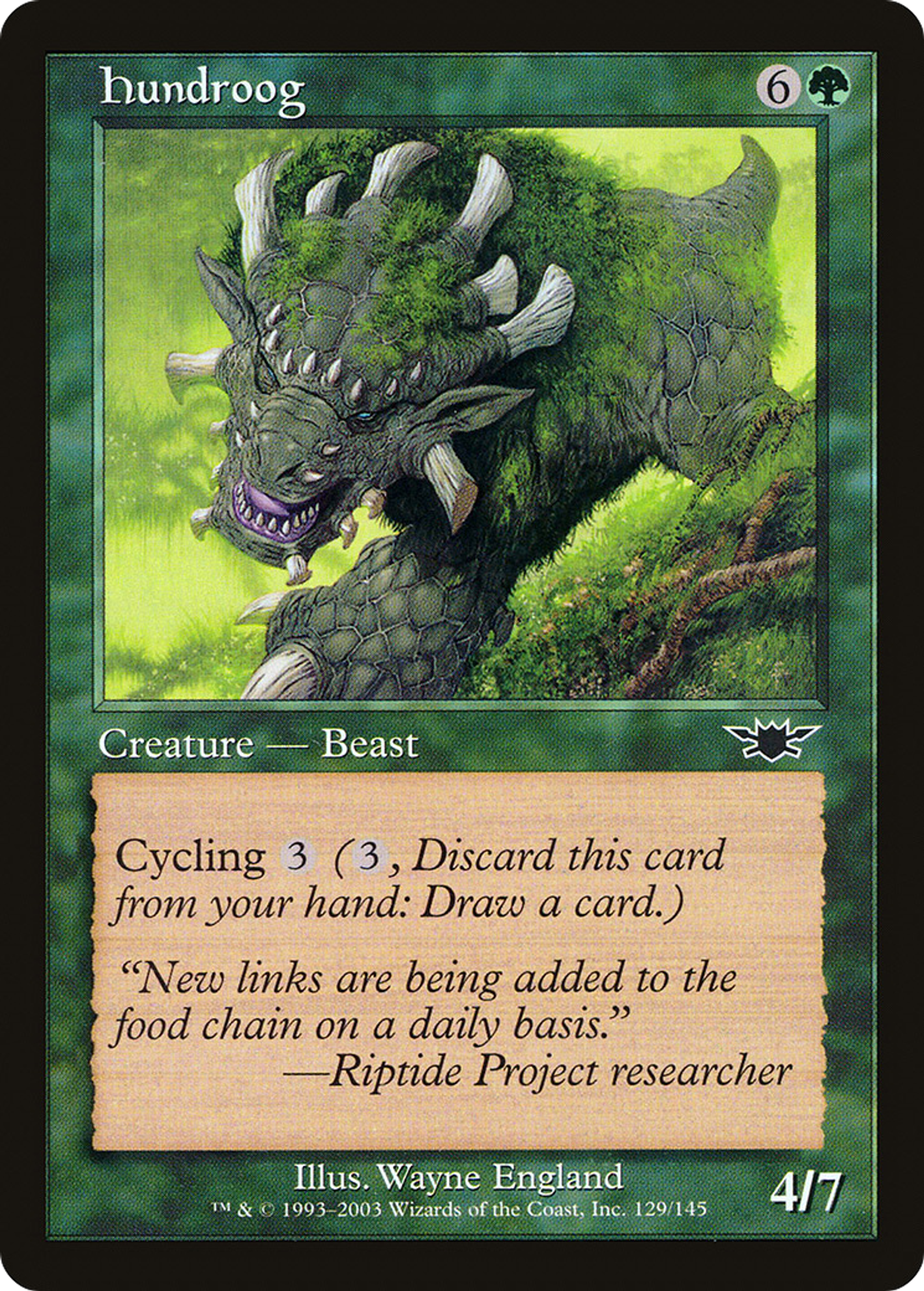 Hundroog — Legions — Magic: The Gathering