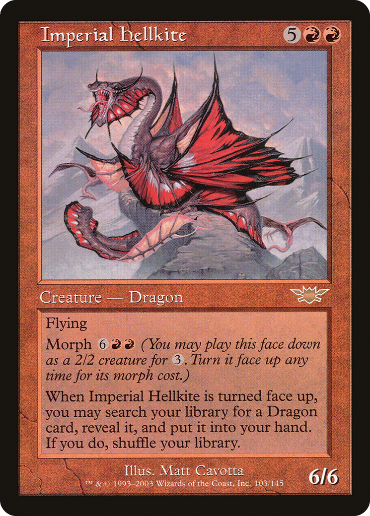 Imperial Hellkite — Legions — Magic: The Gathering
