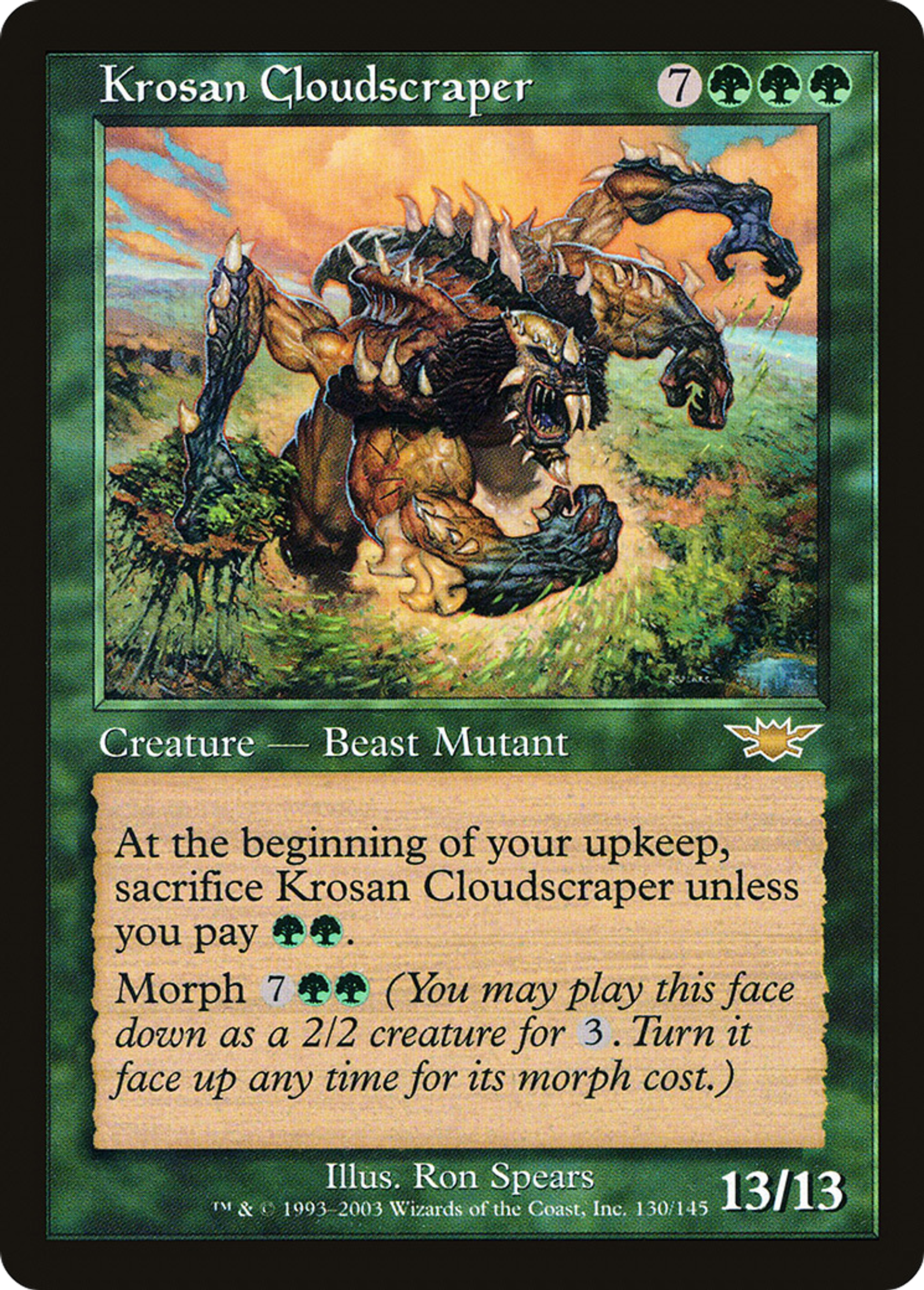Écorche-nuage krosian — Legions — Magic: The Gathering