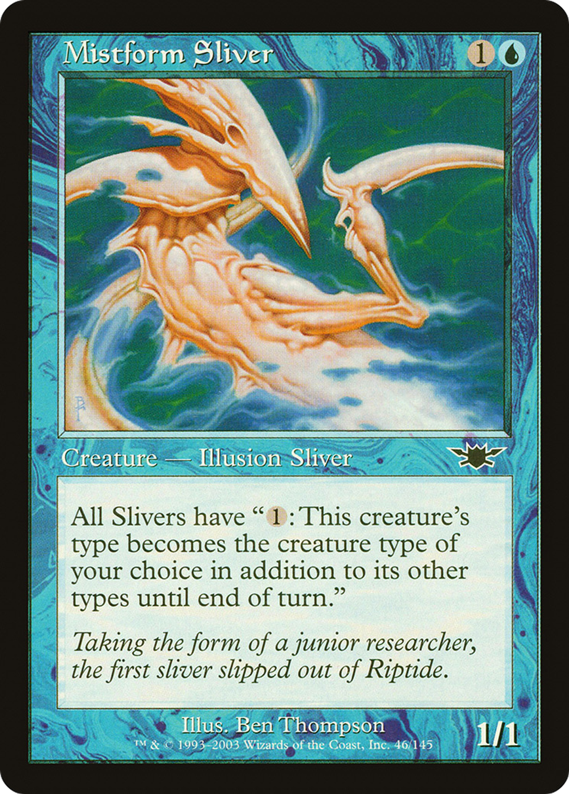 Mistform Sliver — Legions — Magic: The Gathering