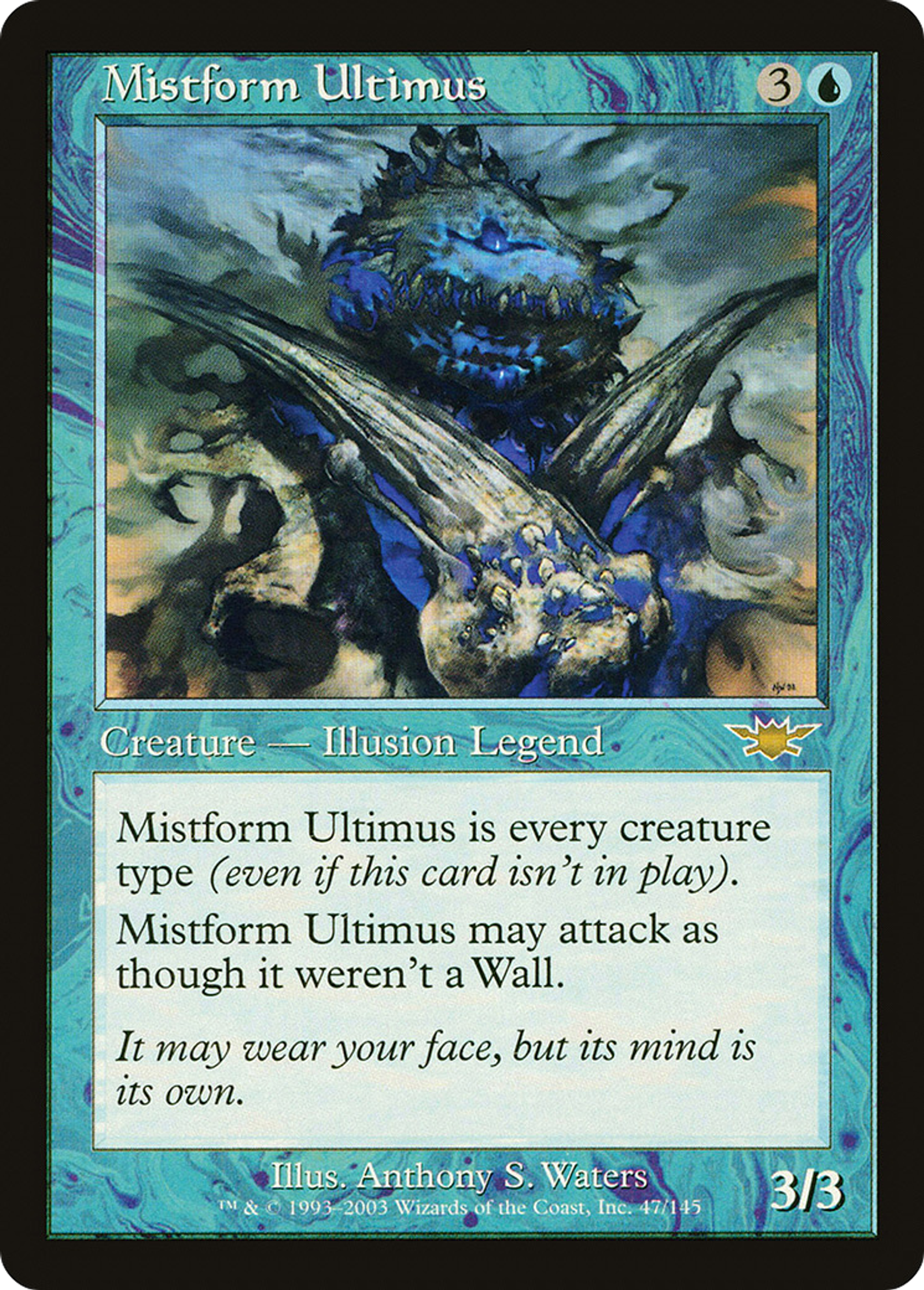 Mistform Ultimus — Legions — Magic: The Gathering