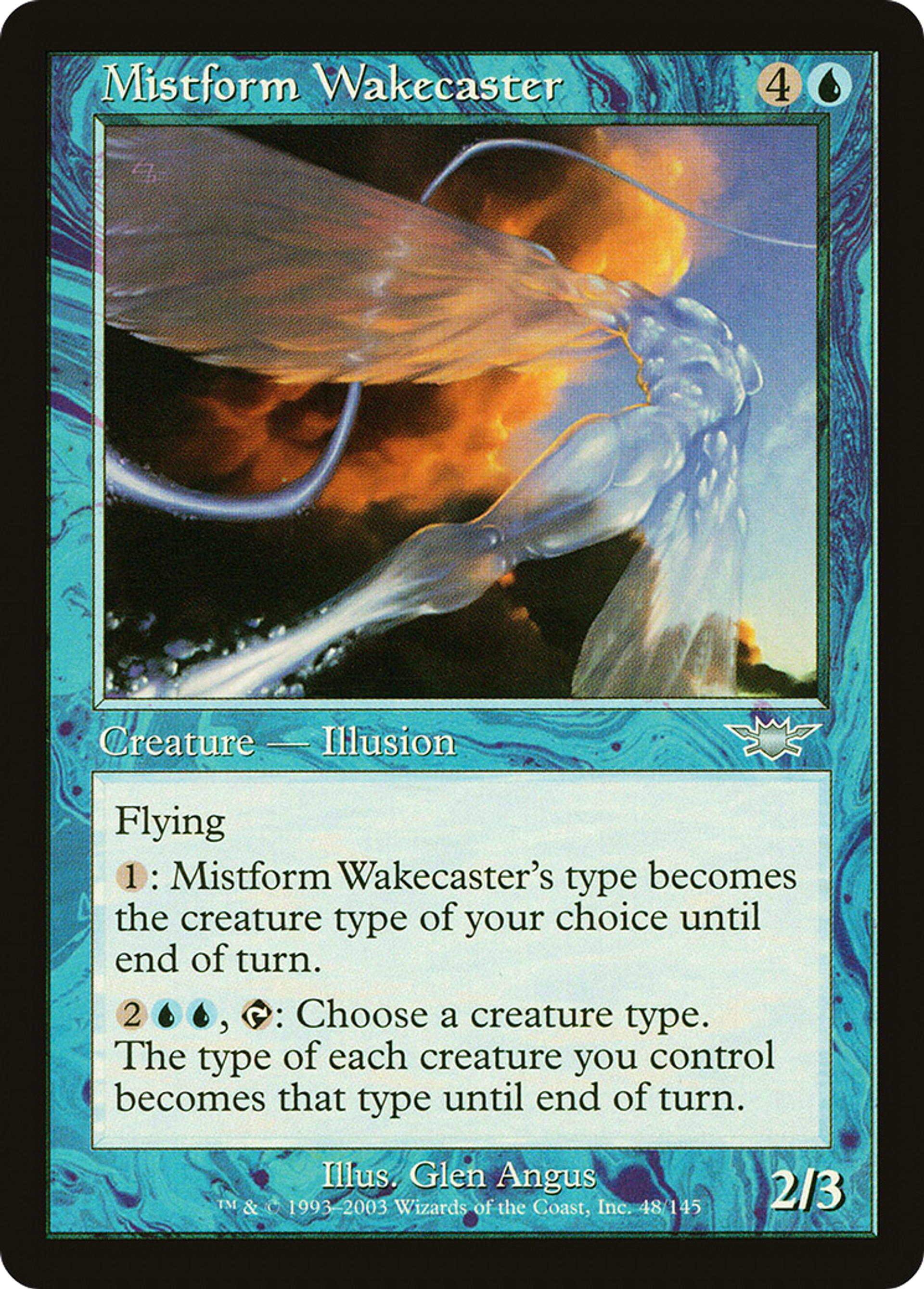 Mistform Wakecaster — Legions — Magic: The Gathering