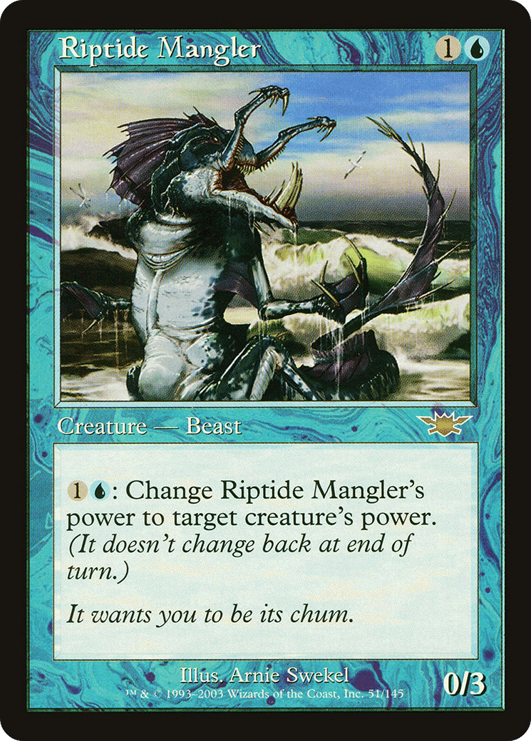 Riptide Mangler — Legions — Magic: The Gathering
