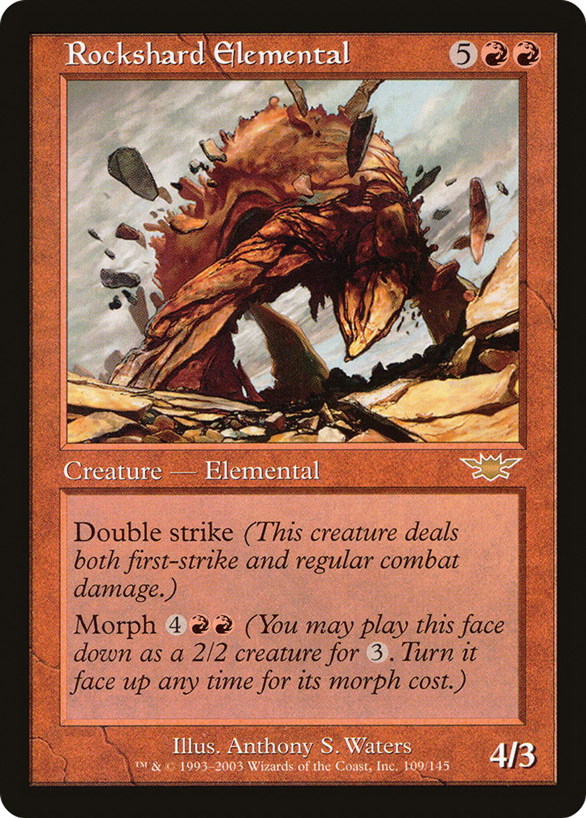 Élémental éclaroc — Legions — Magic: The Gathering