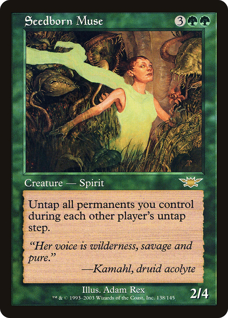Seedborn Muse — Legions — Magic: The Gathering