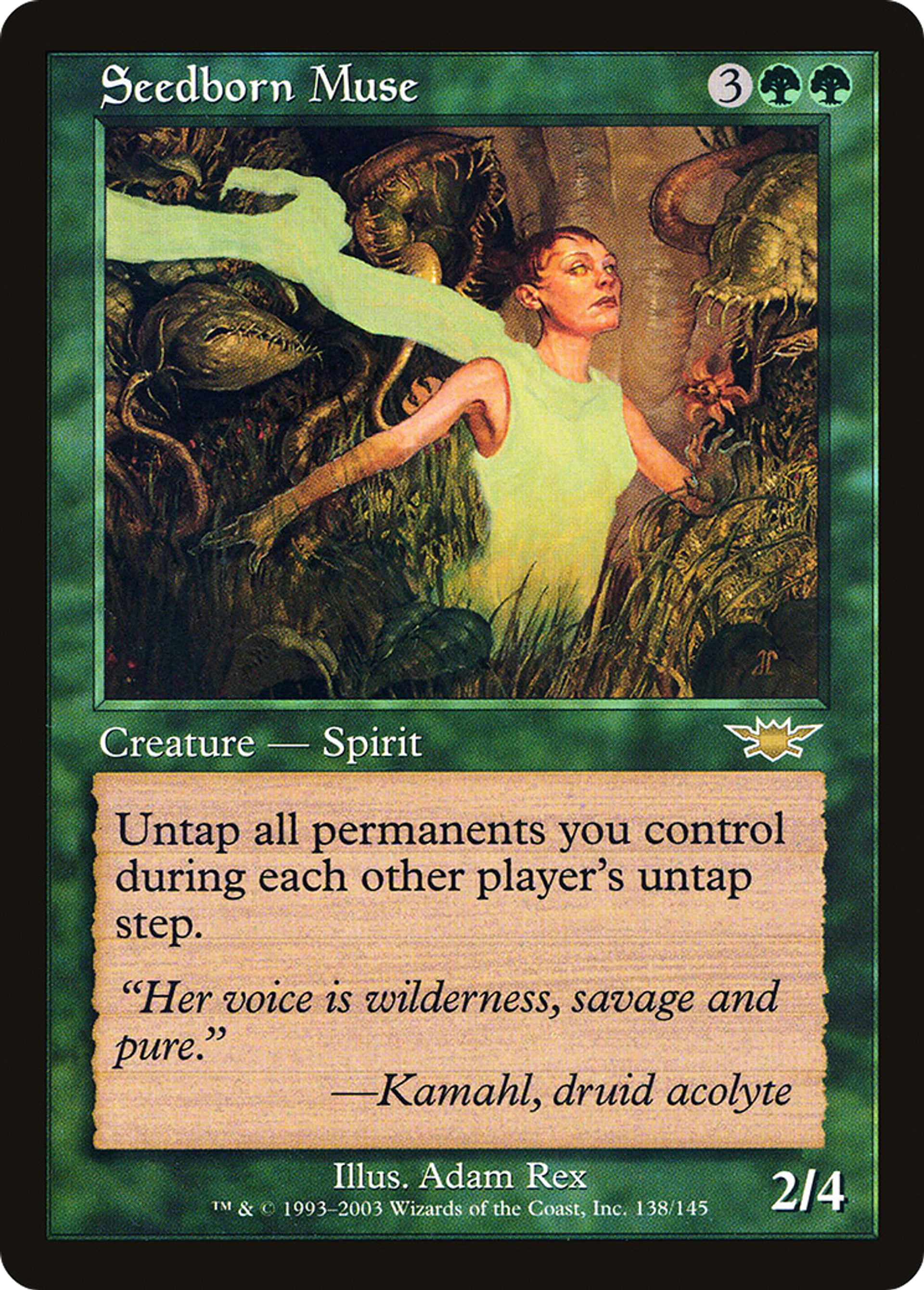 Muse née des graines — Legions — Magic: The Gathering