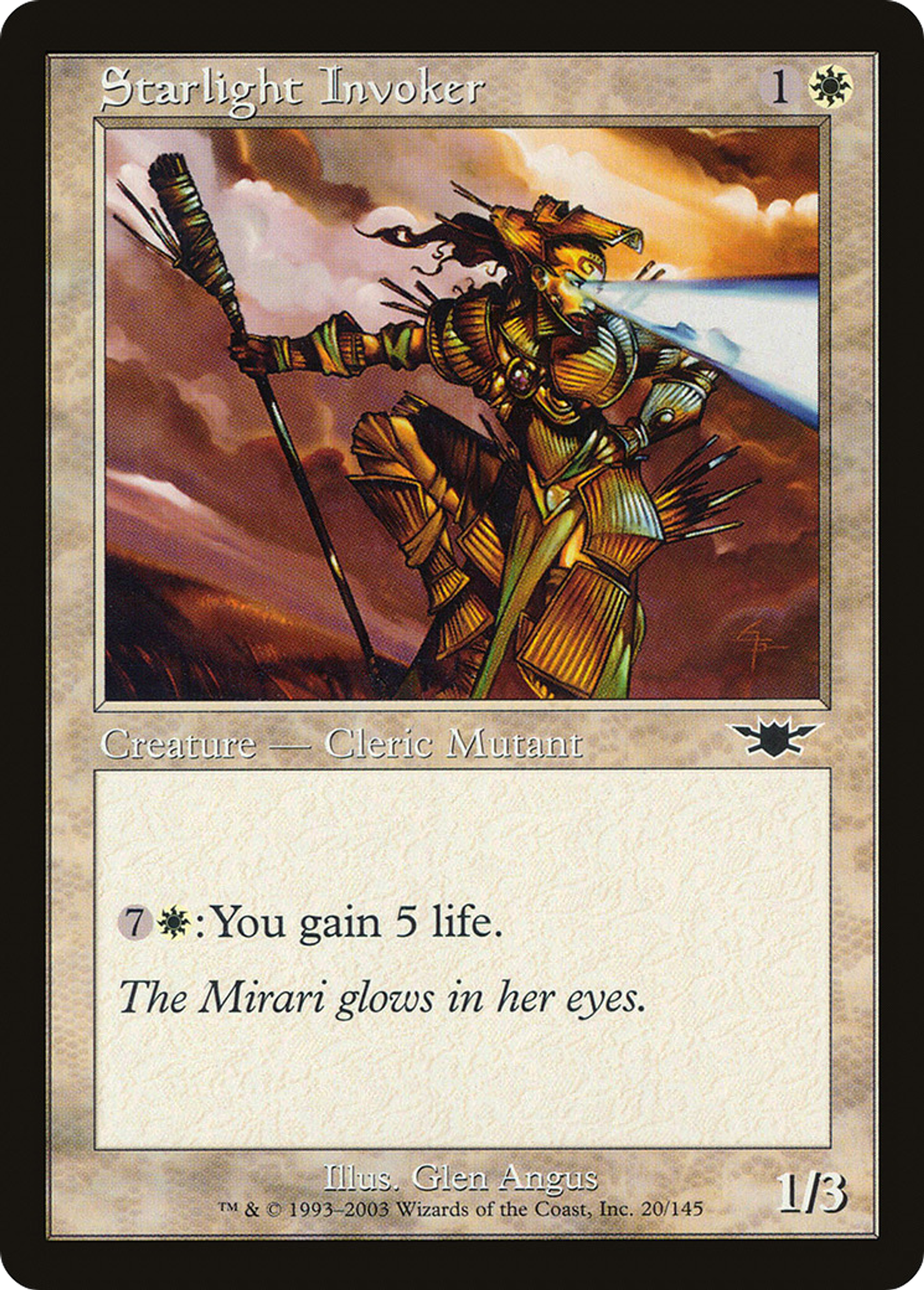 Starlight Invoker — Legions — Magic: The Gathering