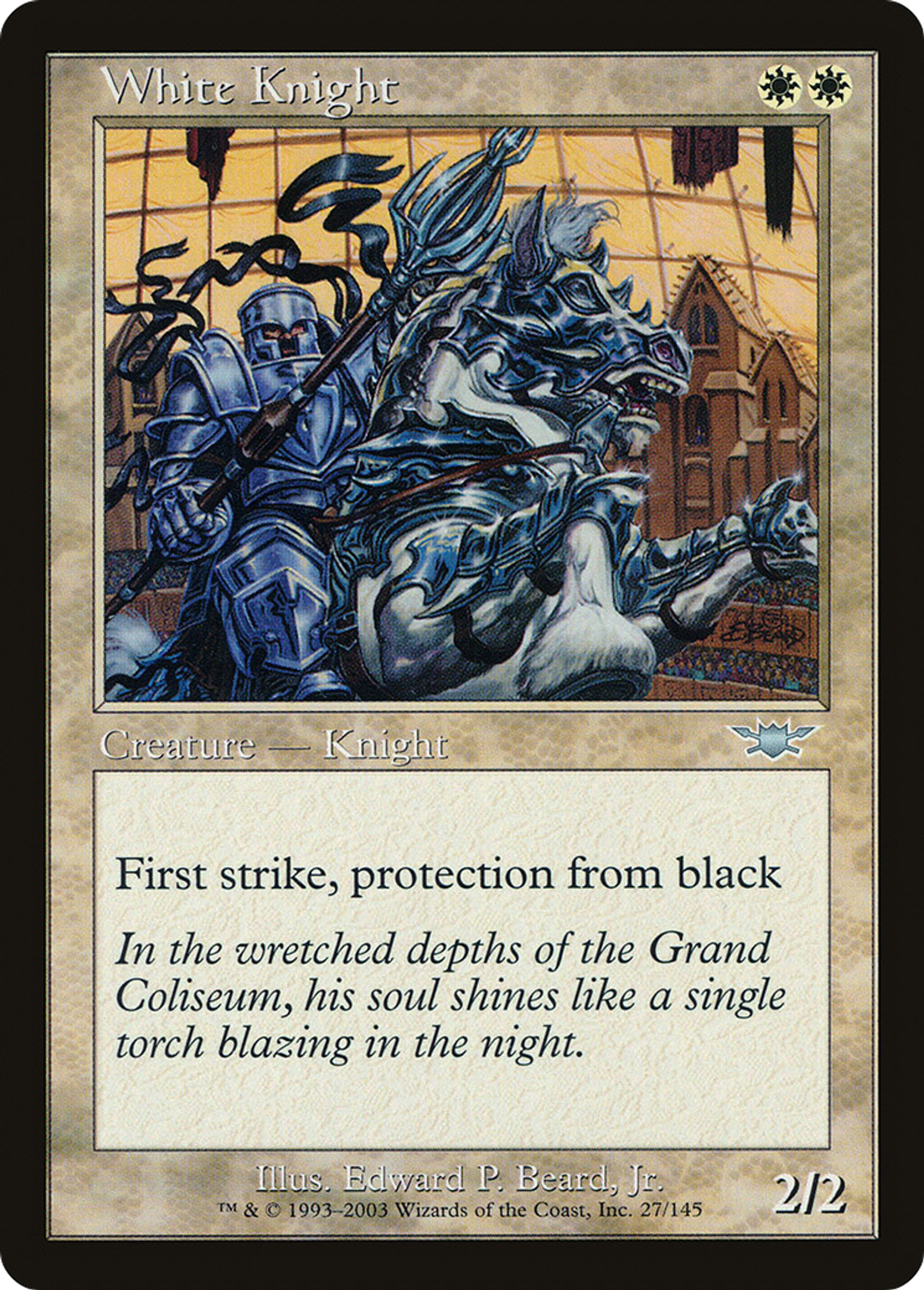 White Knight — Legions — Magic: The Gathering