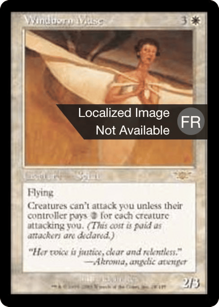Muse née des vents — Legions — Magic: The Gathering