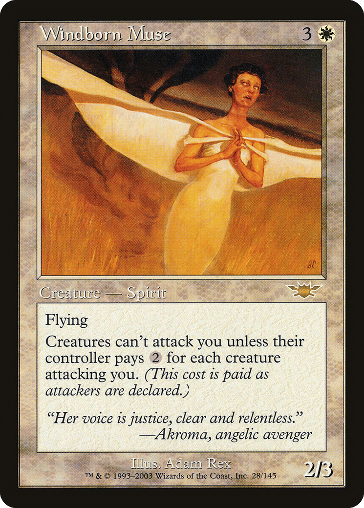 Windborn Muse — Legions — Magic: The Gathering