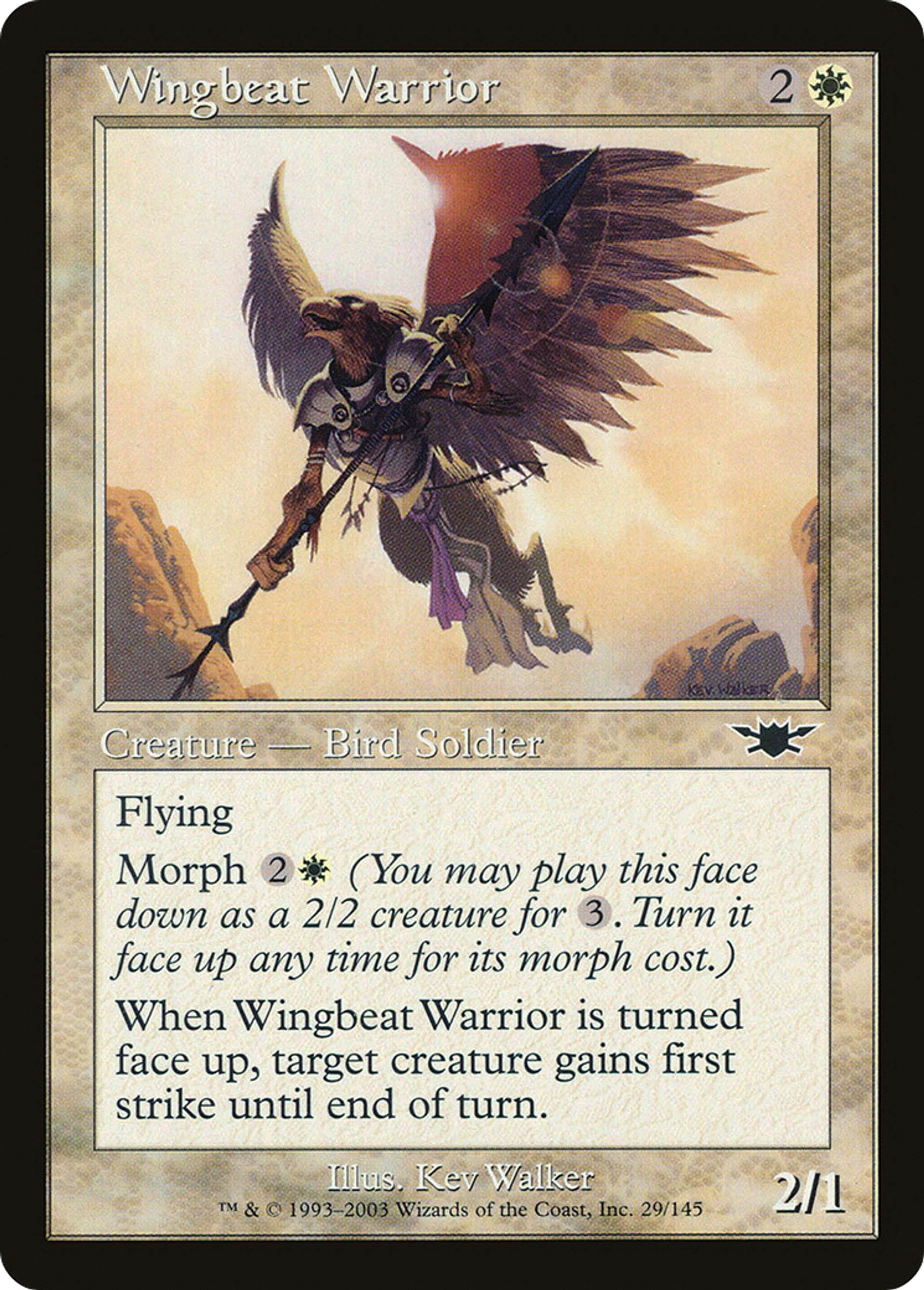 Wingbeat Warrior — Legions — Magic: The Gathering