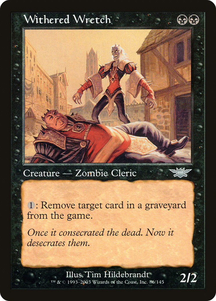 Withered Wretch — Legions — Magic: The Gathering