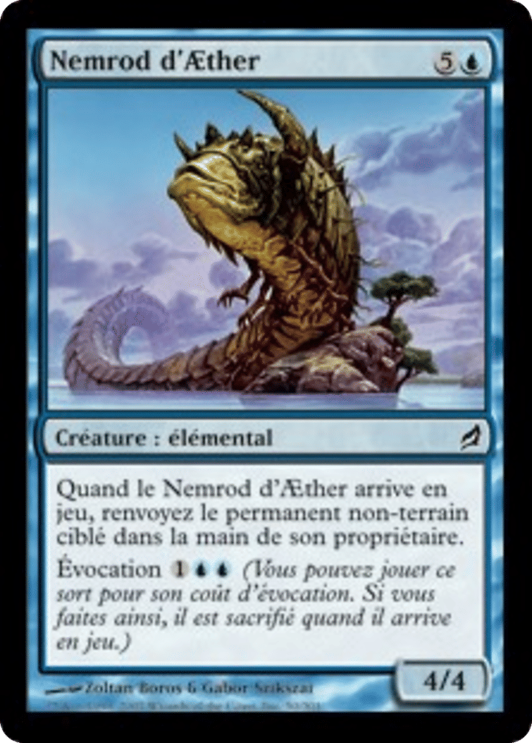 Nemrod d'Aether — Lorwyn — Magic: The Gathering