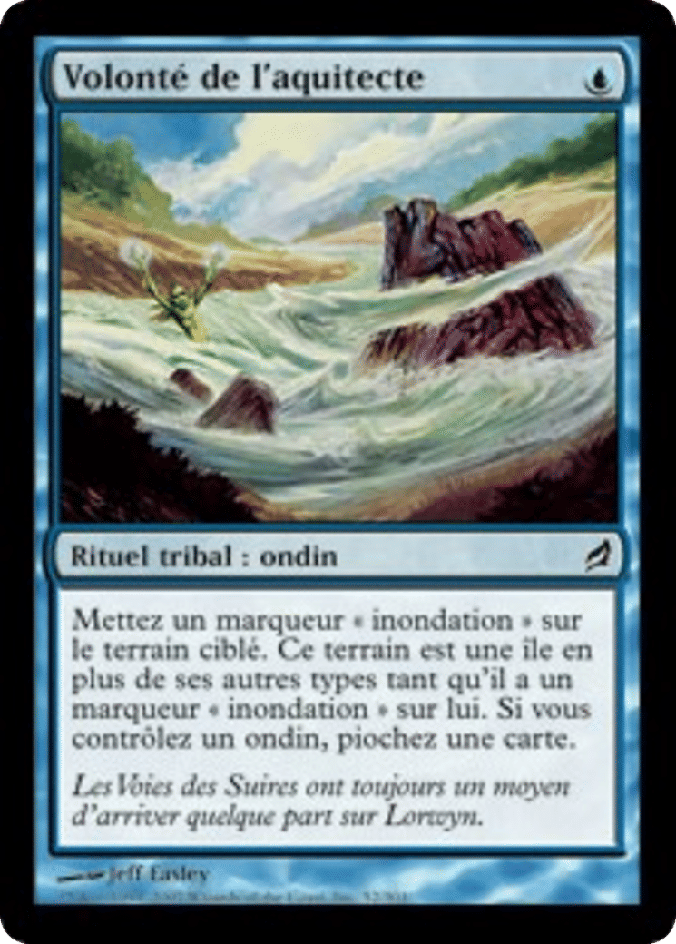 Volonté de l'aquitecte — Lorwyn — Magic: The Gathering