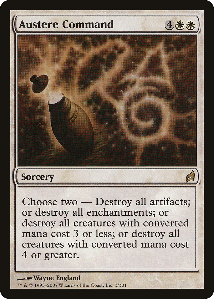 Austere Command — Lorwyn — Magic: The Gathering